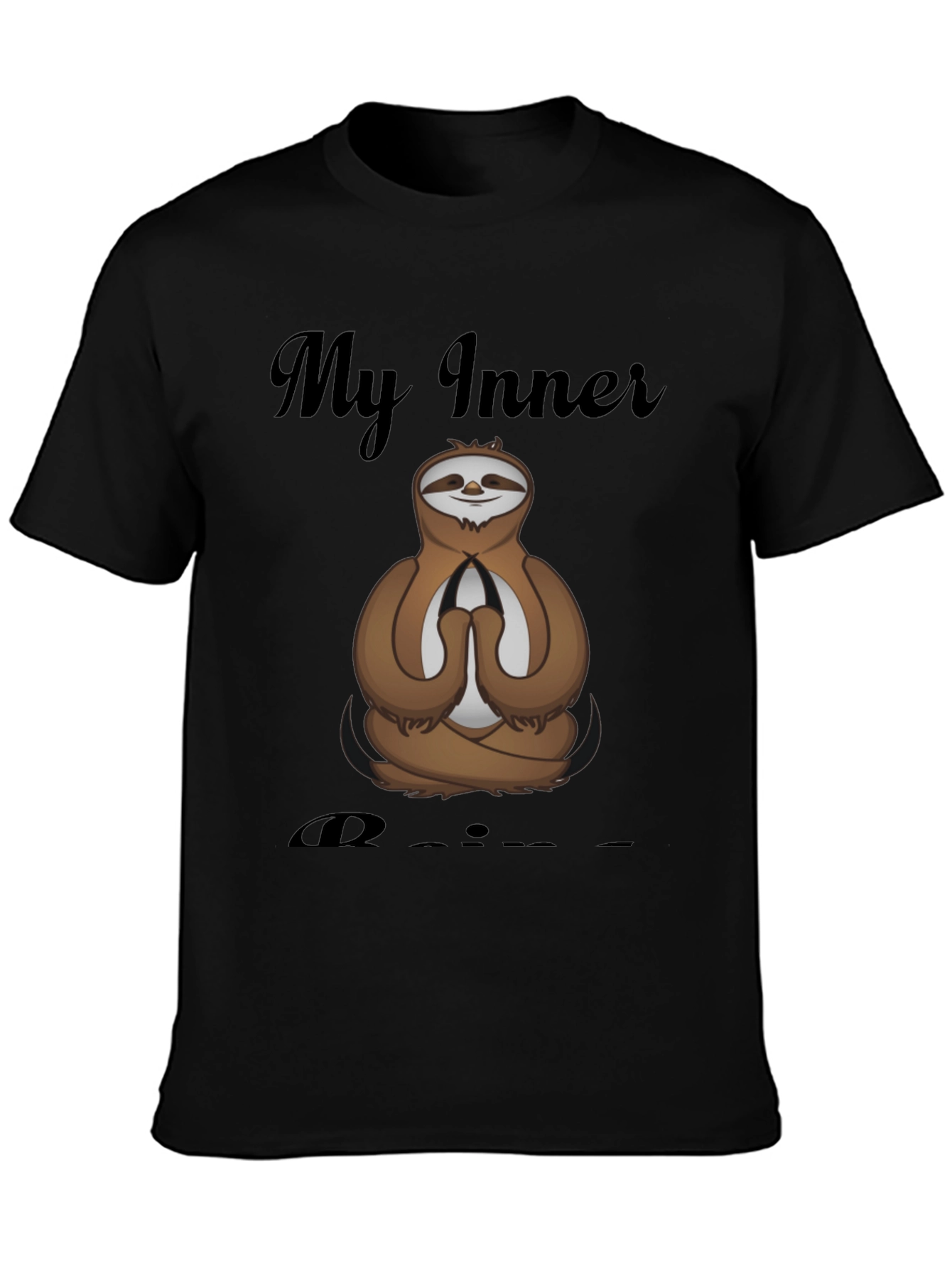 Zen Sloth T-Shirt - Inner Peace & Comfort