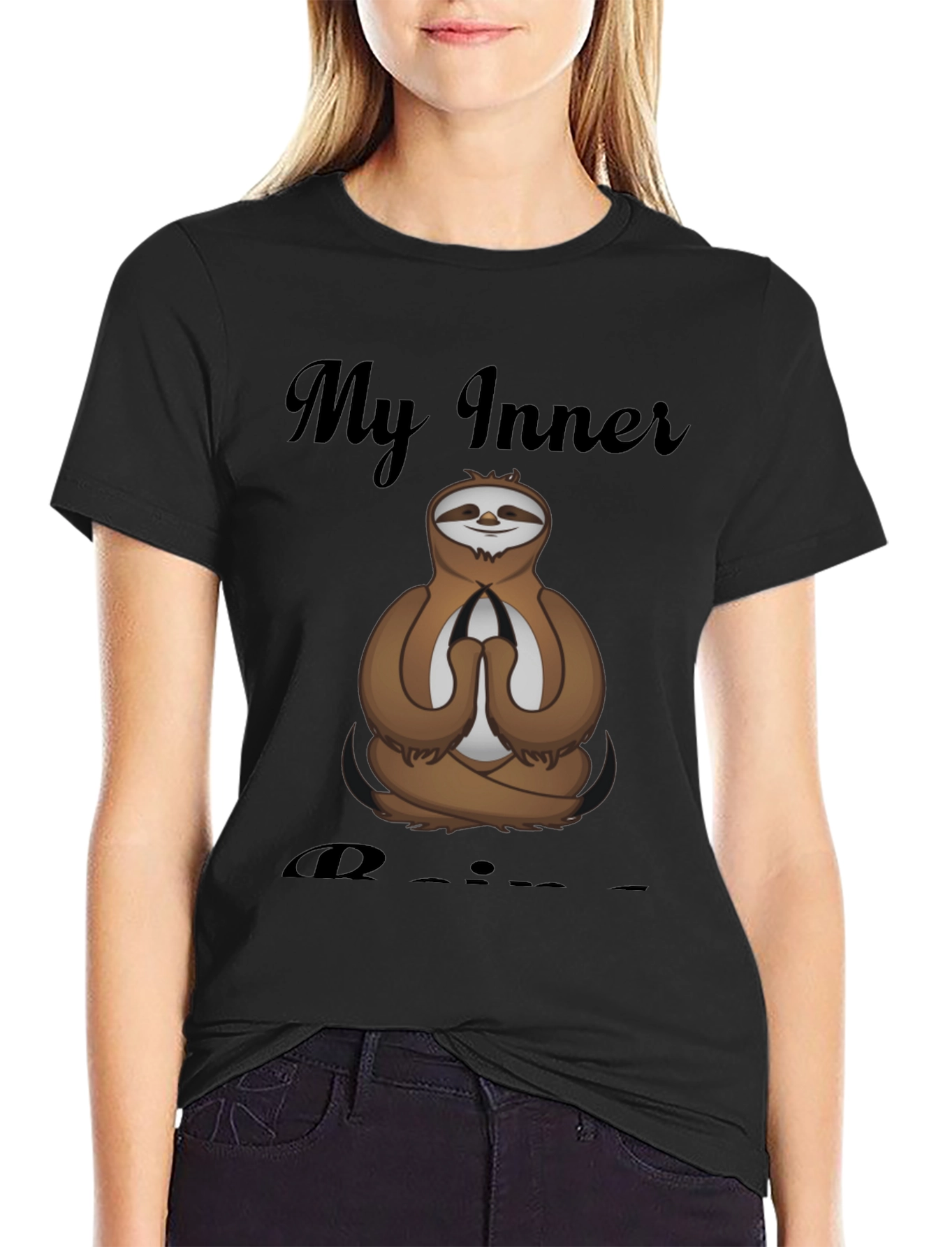 Zen Sloth T-Shirt - Inner Peace & Comfort