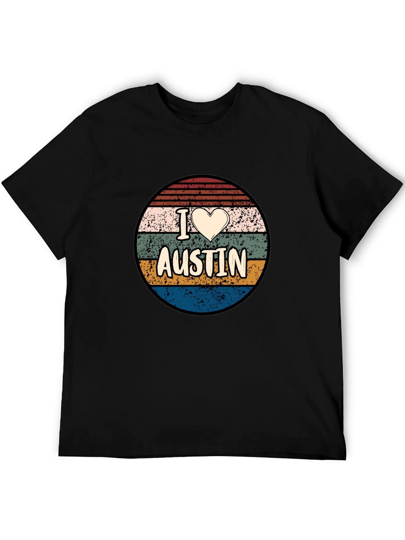 I Heart Austin Retro T-Shirt