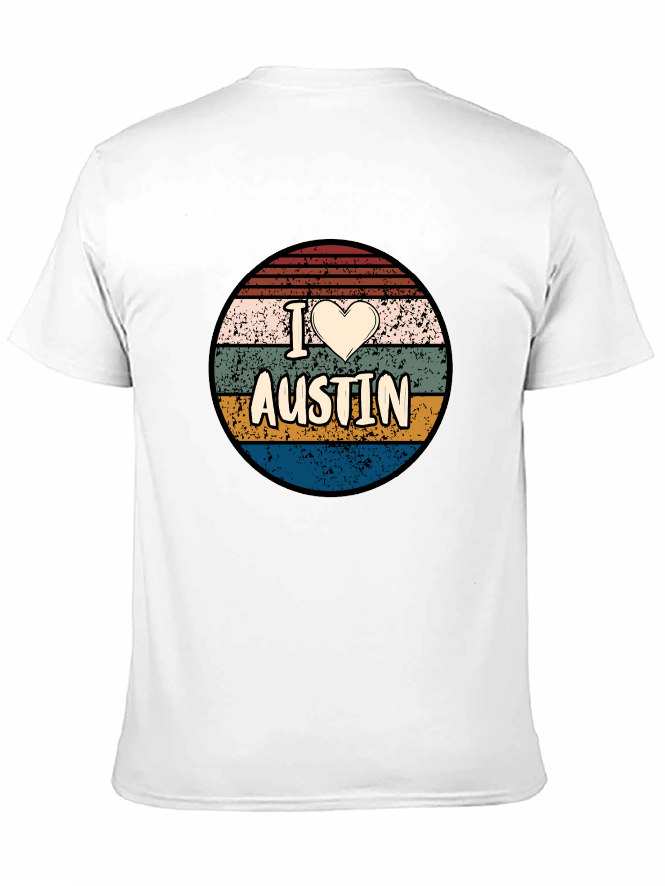 I Heart Austin Retro T-Shirt