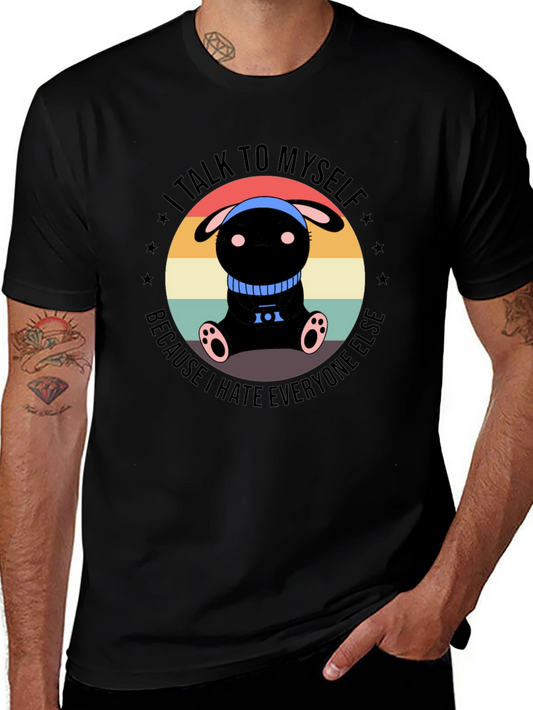 I Talk To Myself Graphic Tee