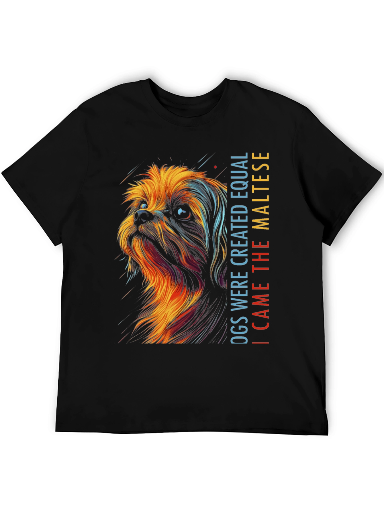 Maltese Dog Graphic T-Shirt - Unisex