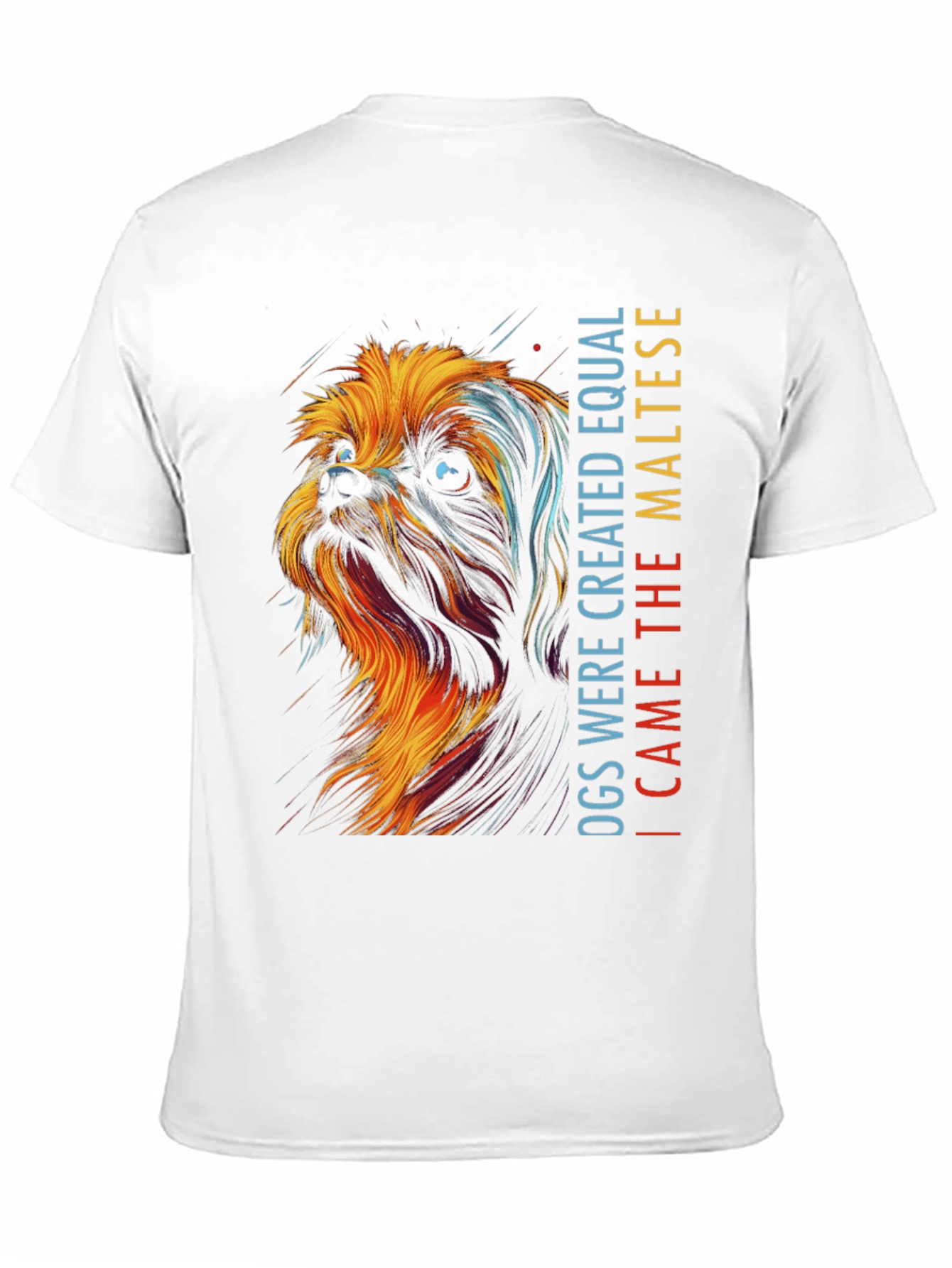 Maltese Dog Graphic T-Shirt - Unisex