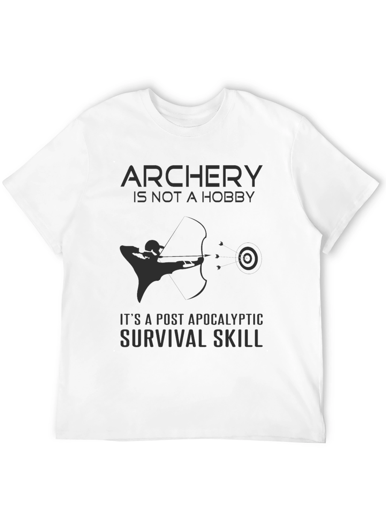 Archery Survival Skill T-Shirt | Post Apocalyptic Style