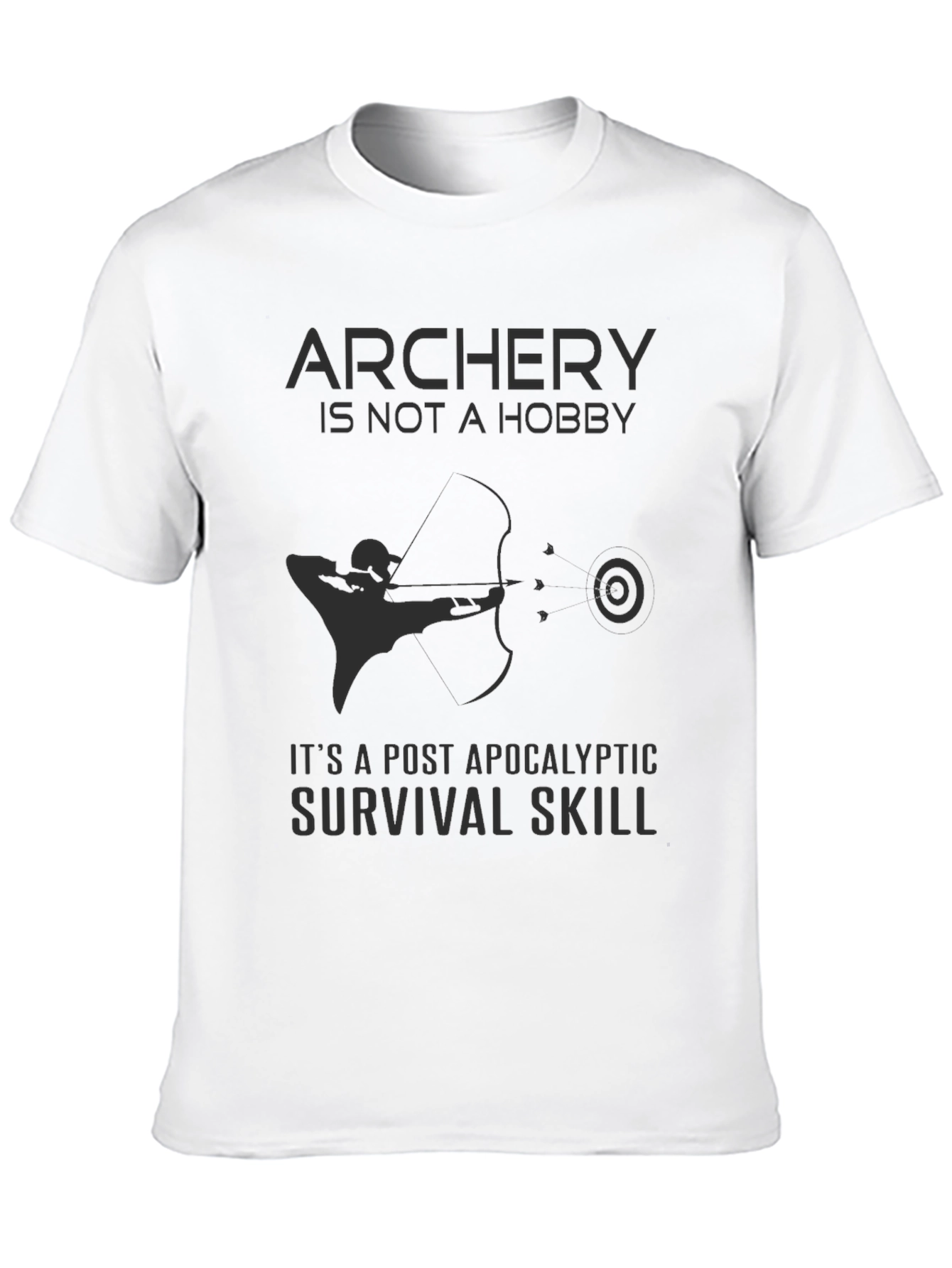 Archery Survival Skill T-Shirt | Post Apocalyptic Style