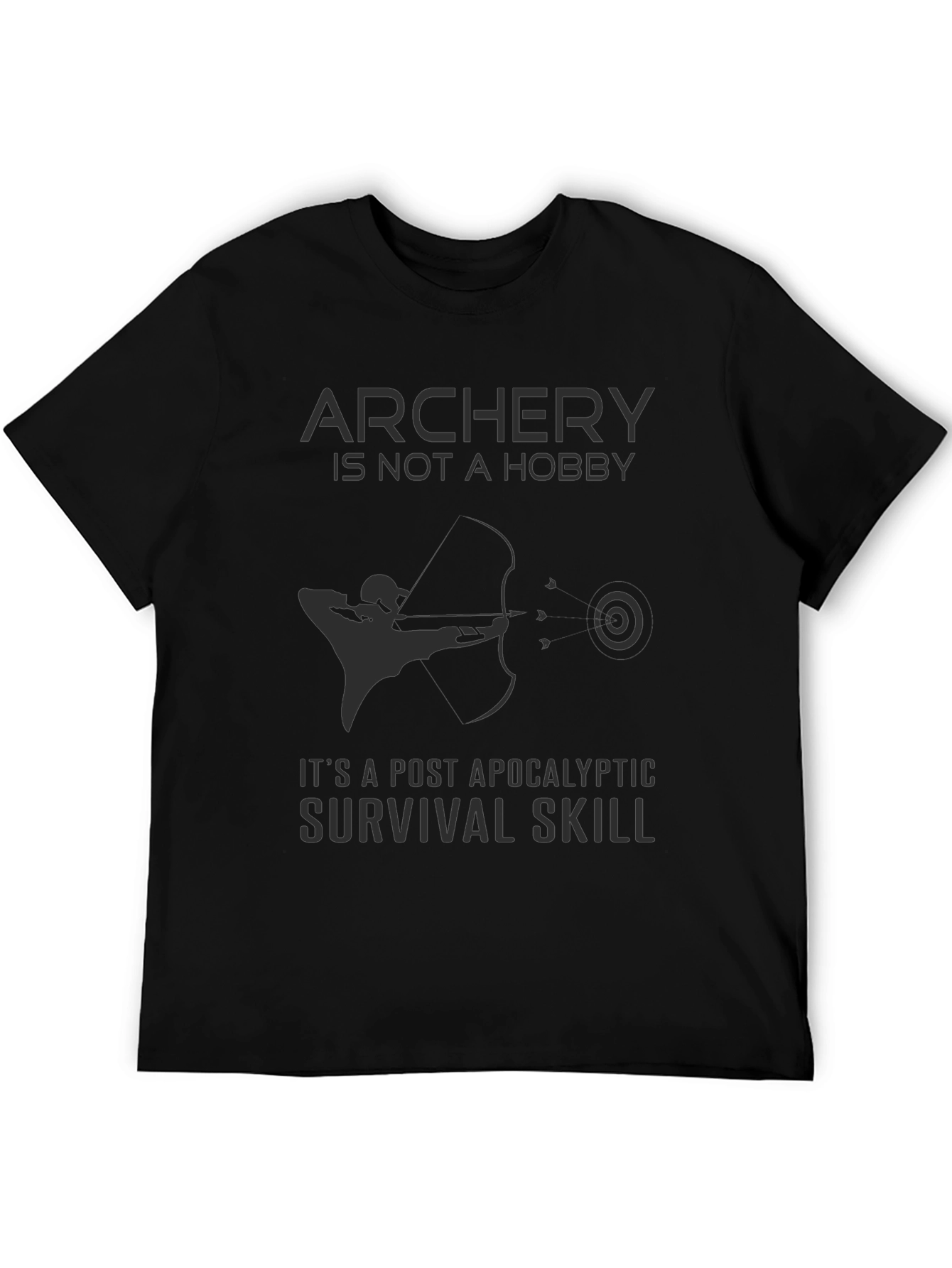 Archery Survival Skill T-Shirt | Post Apocalyptic Style