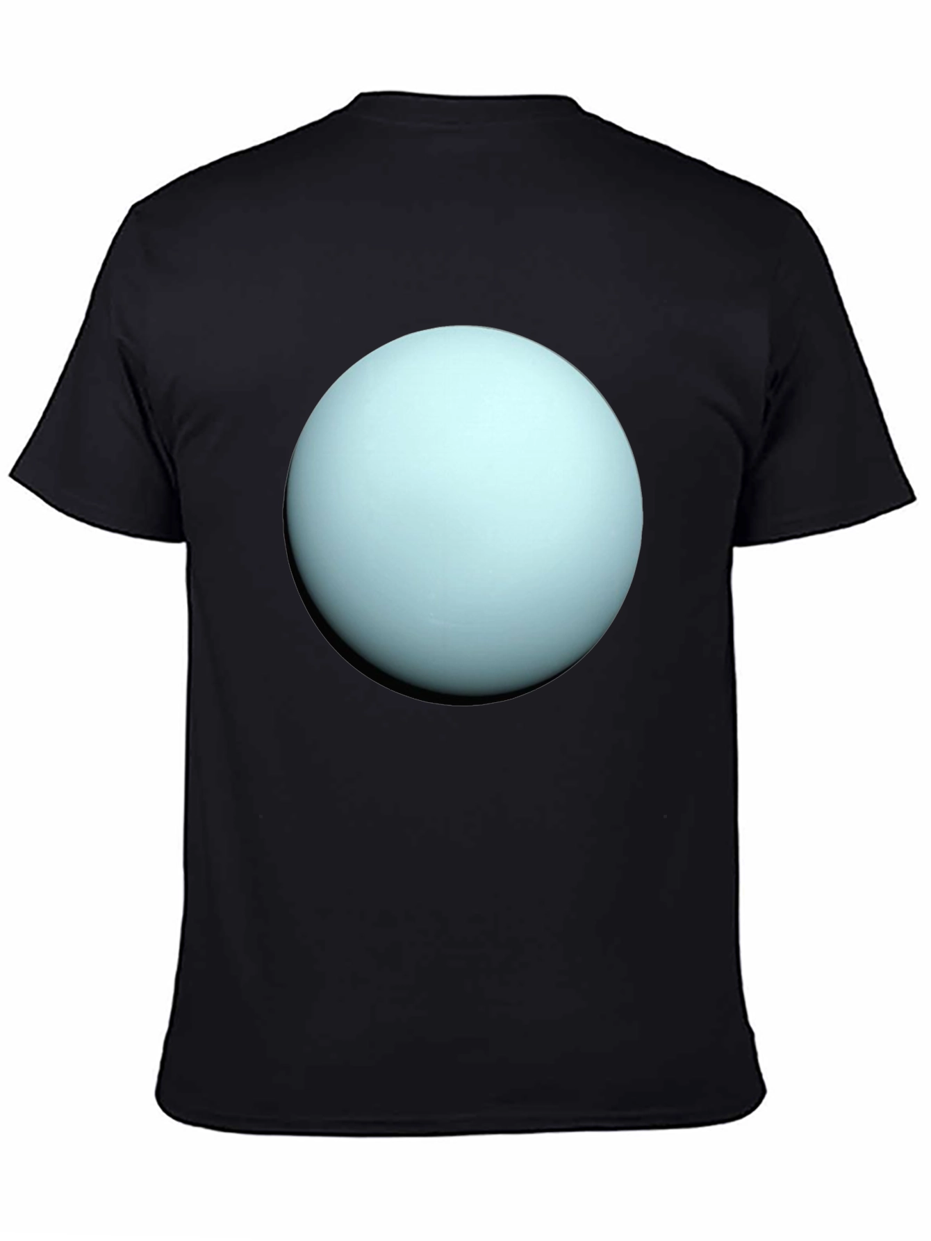 Uranus Graphic T-Shirt - Black Cotton Tee