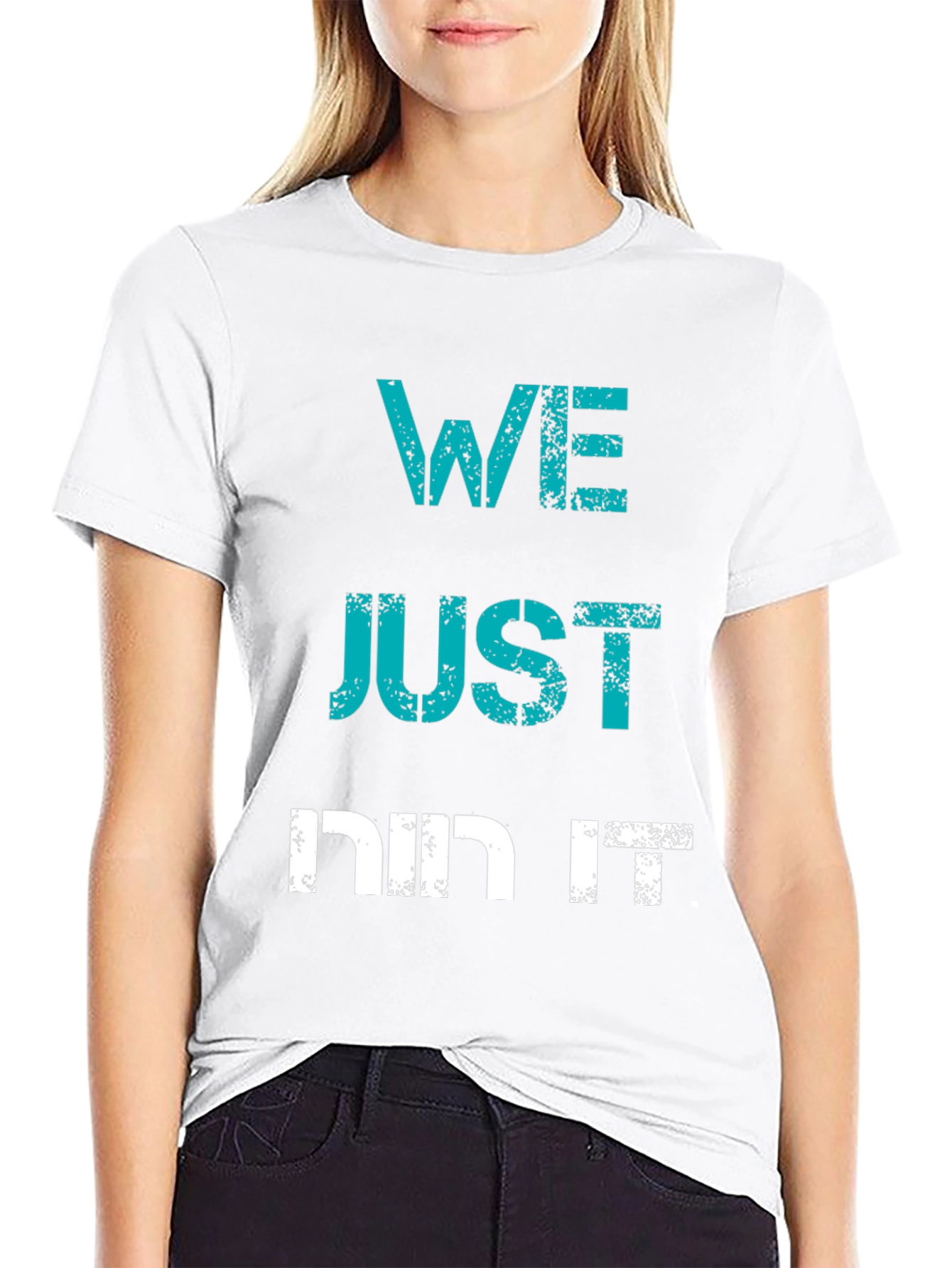 Edgy We Just Did It Graphic Tee