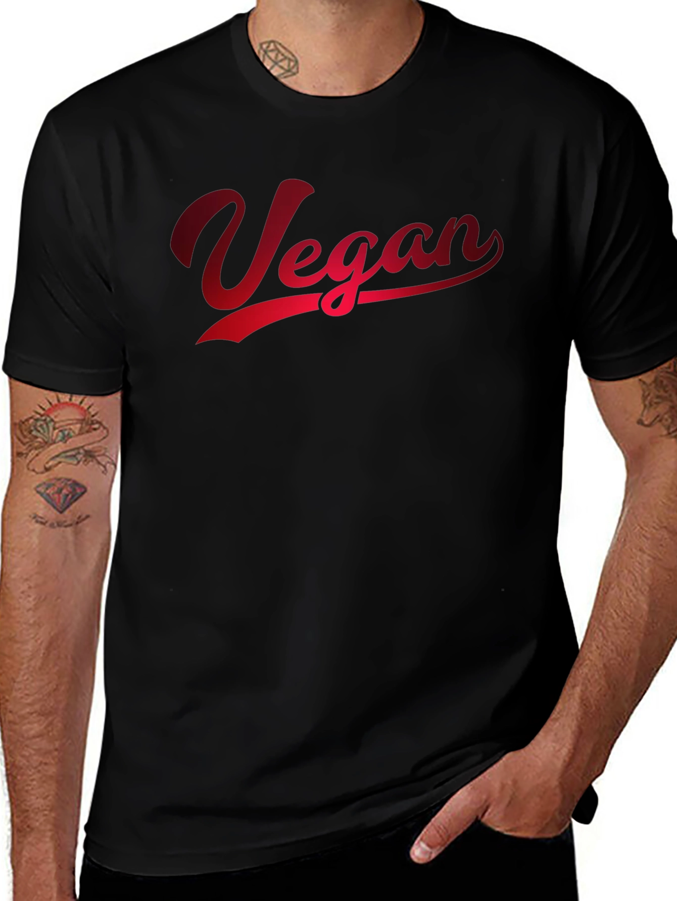 Vegan Graphic Tee - Stylish & Comfortable