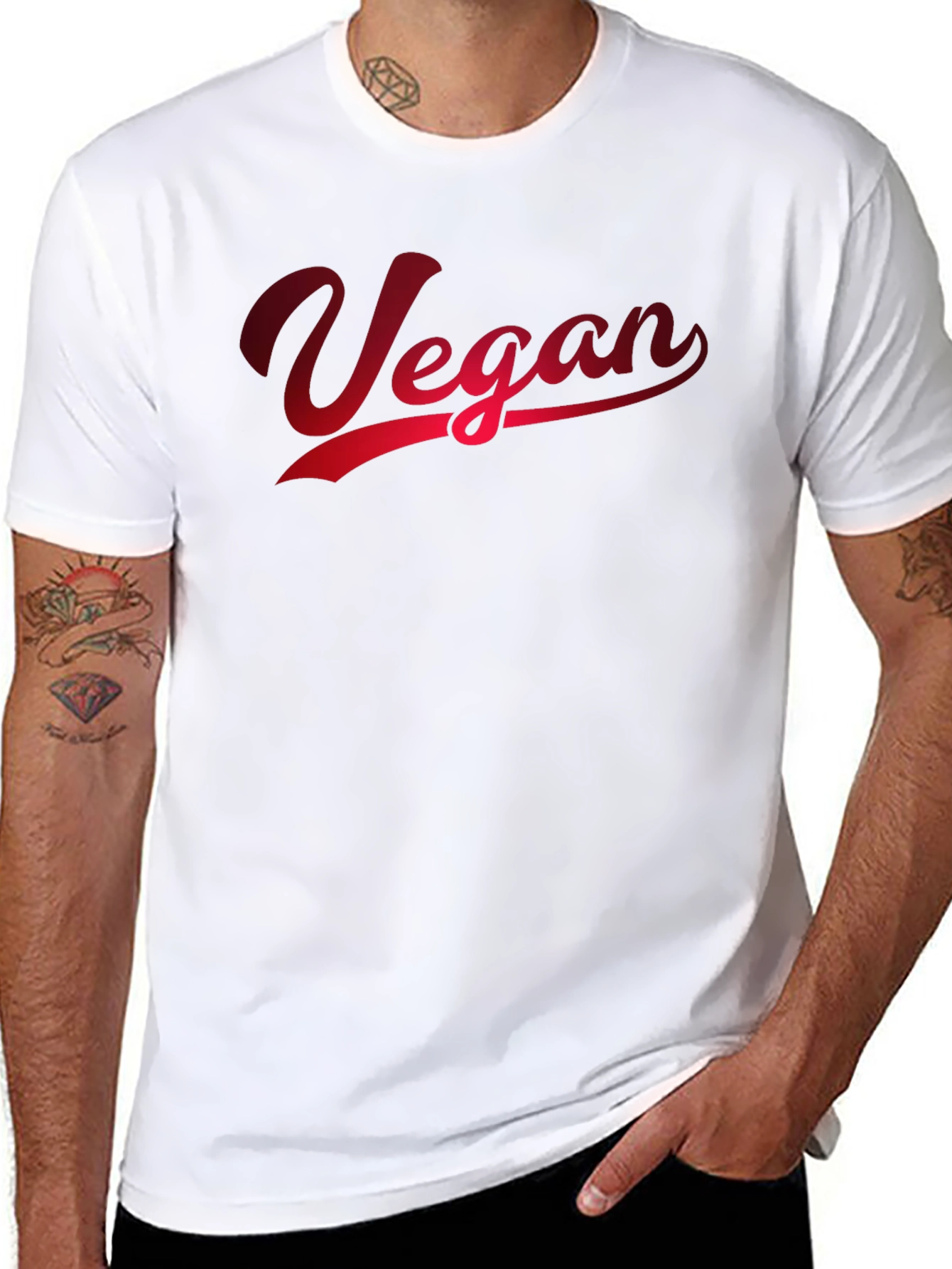 Vegan Graphic Tee - Stylish & Comfortable