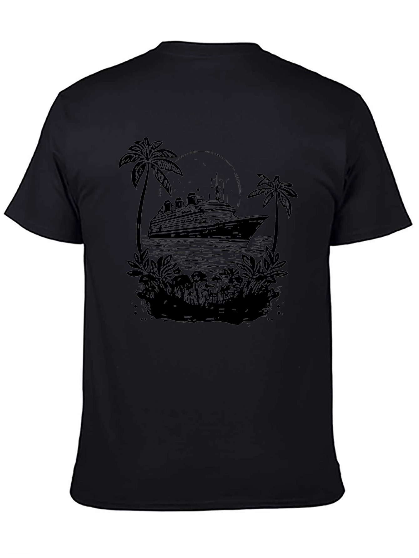 Cruise Ship Graphic T-Shirt - Island Getaway