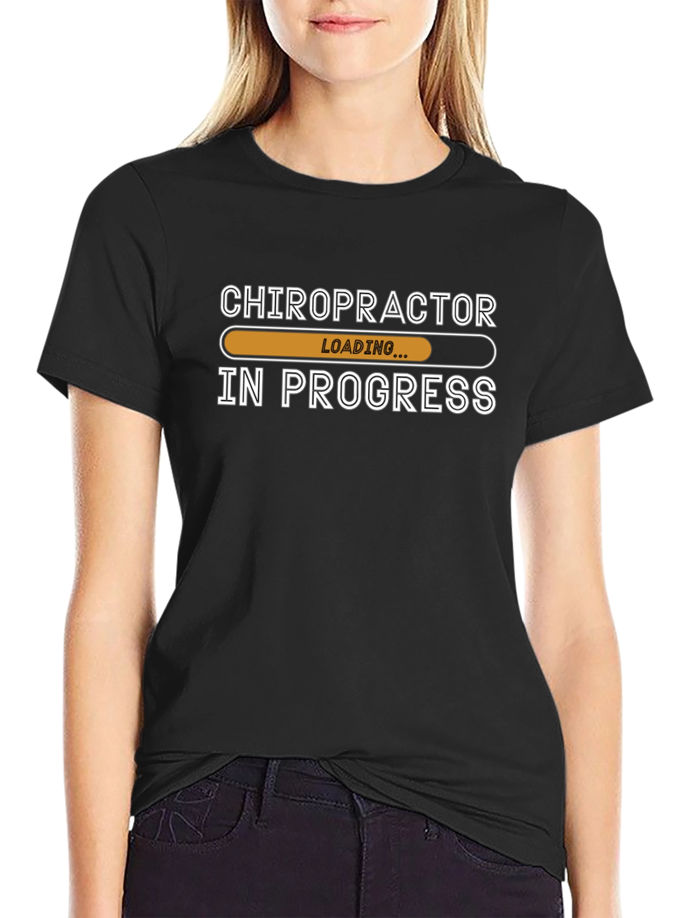 Chiropractor In Progress T-Shirt - Funny Student Tee