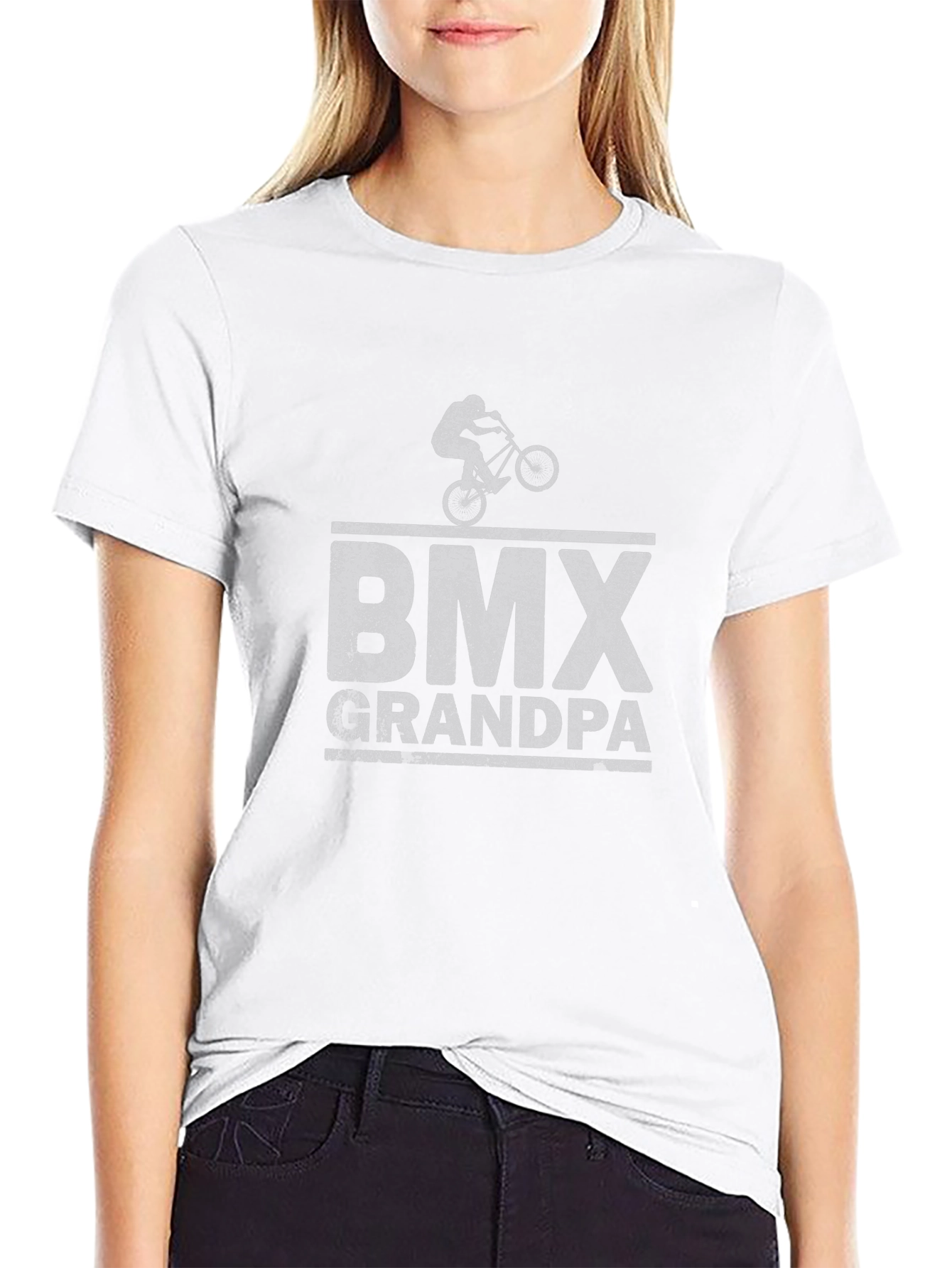BMX Grandpa Graphic Tee - Black
