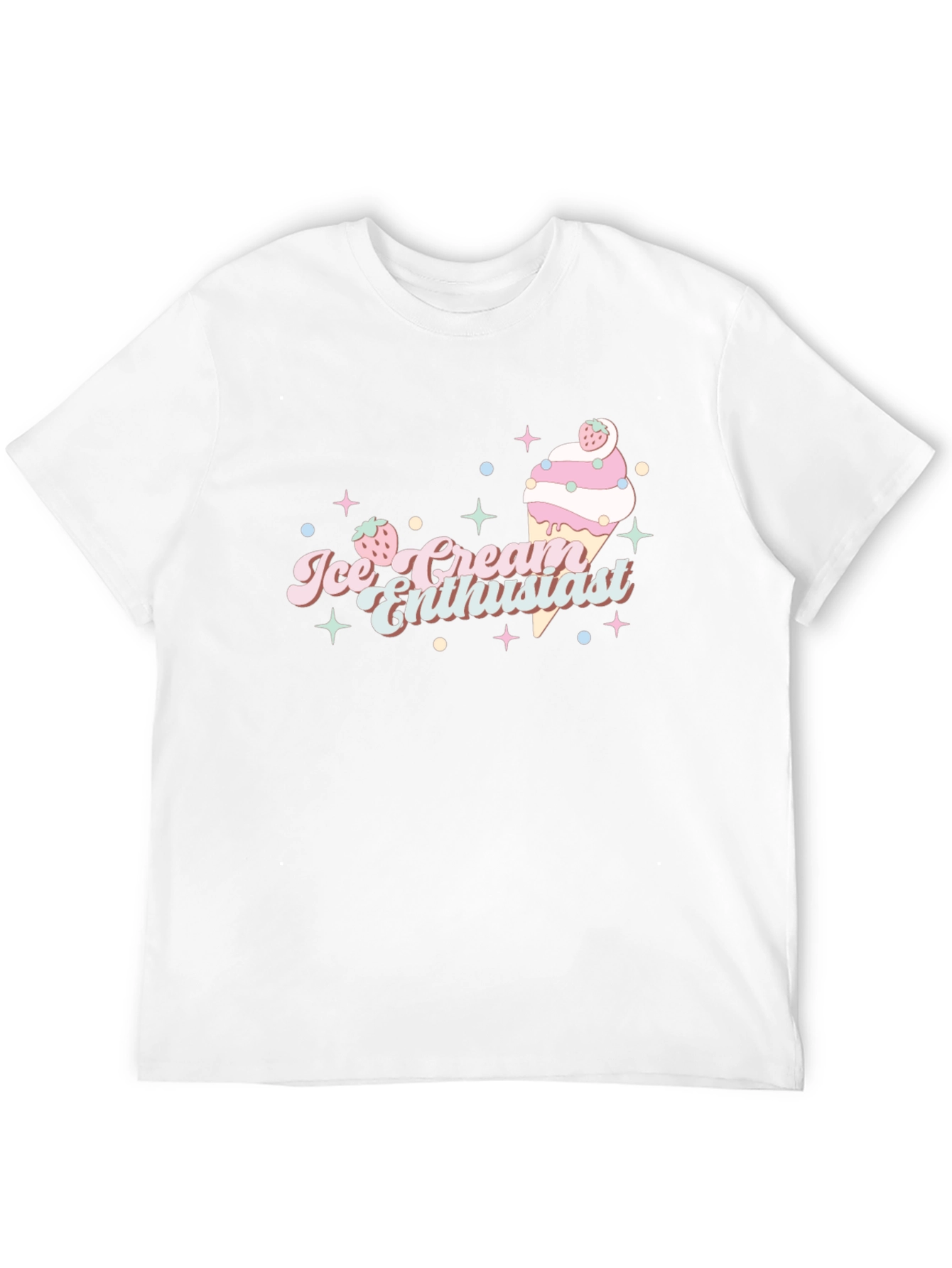 Ice Cream Enthusiast Graphic Tee