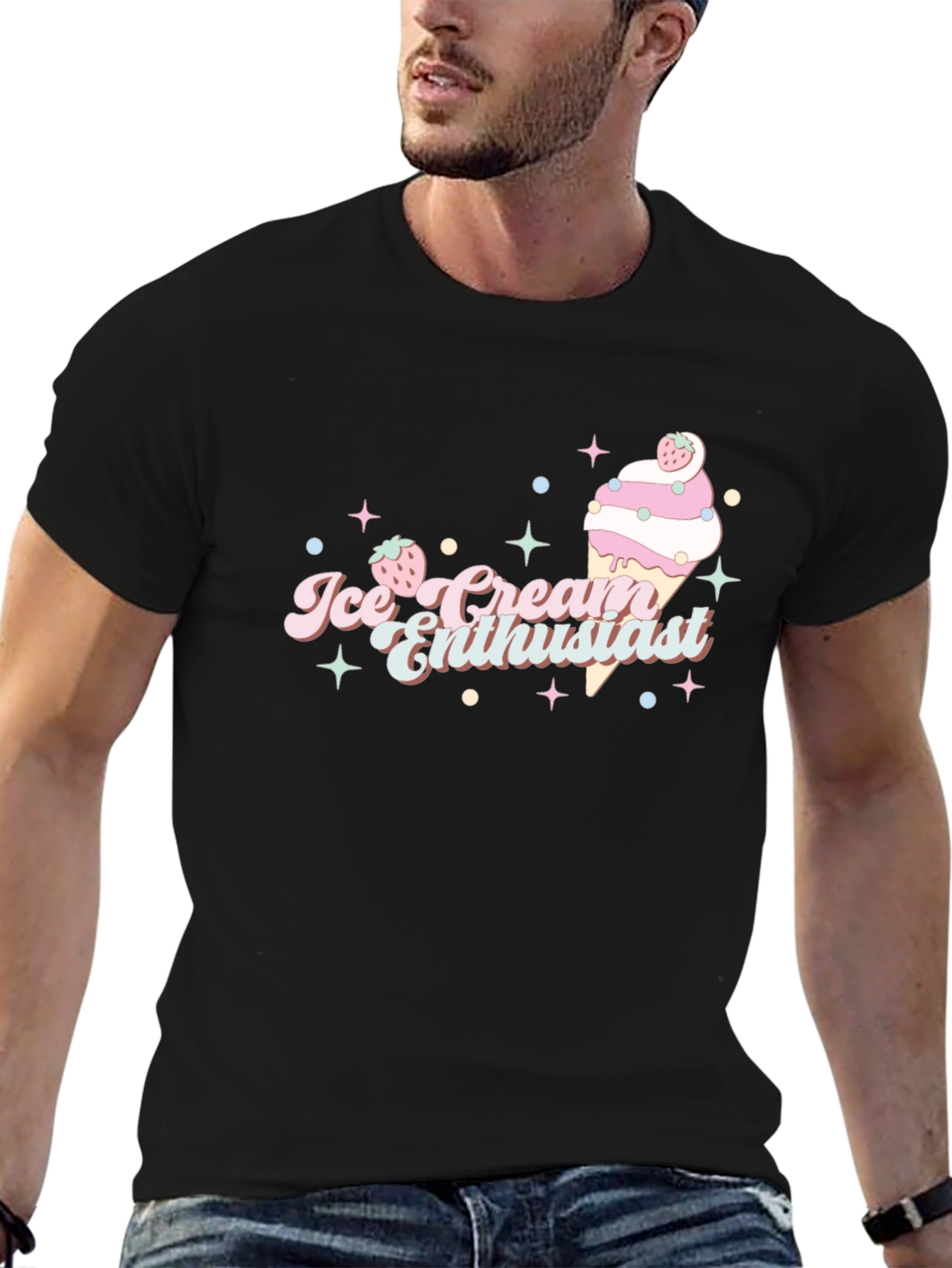 Ice Cream Enthusiast Graphic Tee