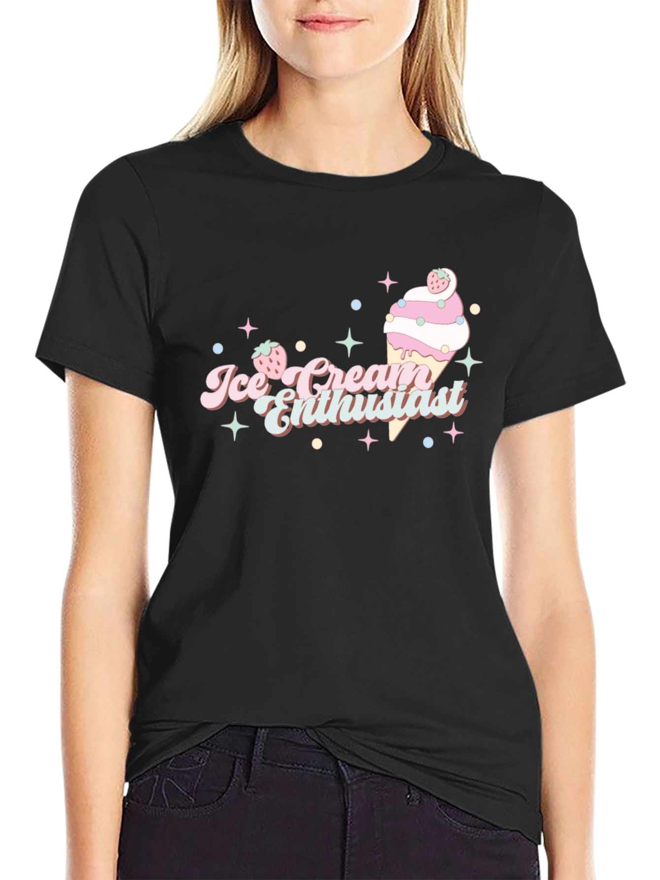 Ice Cream Enthusiast Graphic Tee