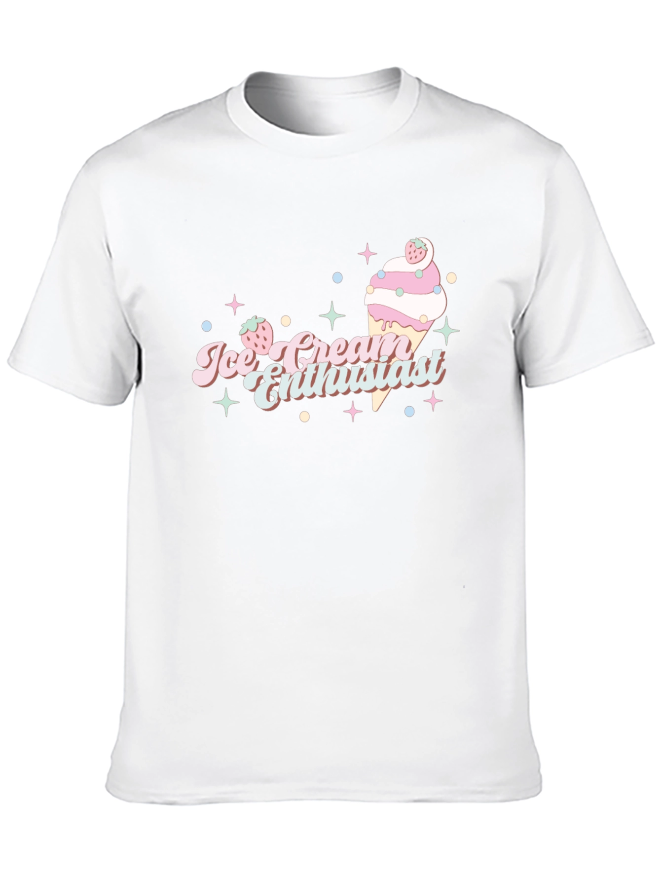 Ice Cream Enthusiast Graphic Tee