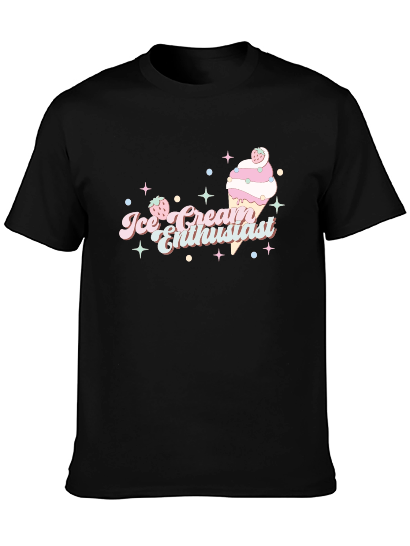 Ice Cream Enthusiast Graphic Tee