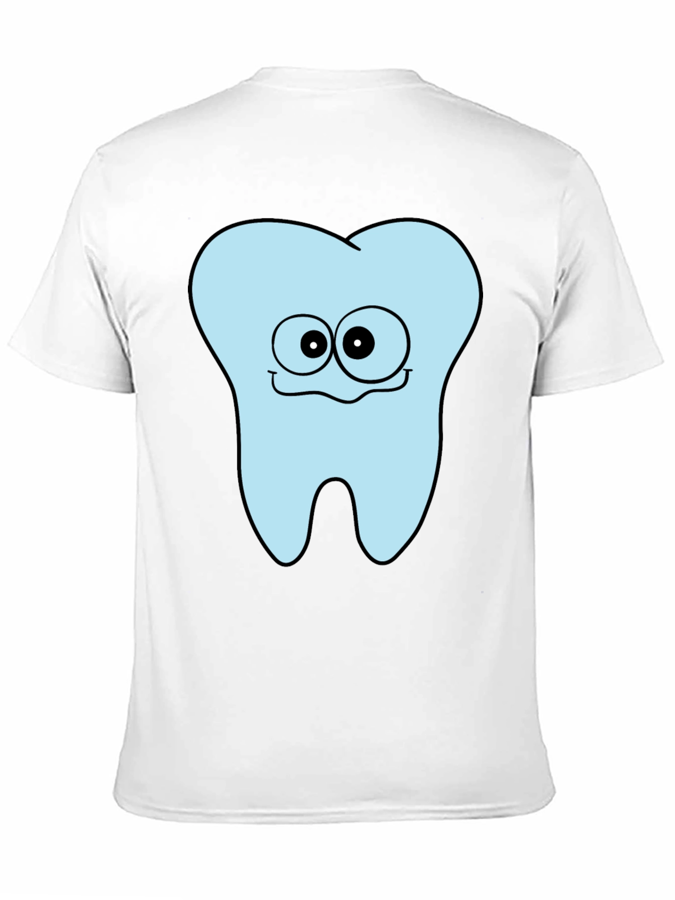 Cartoon Tooth Graphic Tee - Dentist Humor Shirt