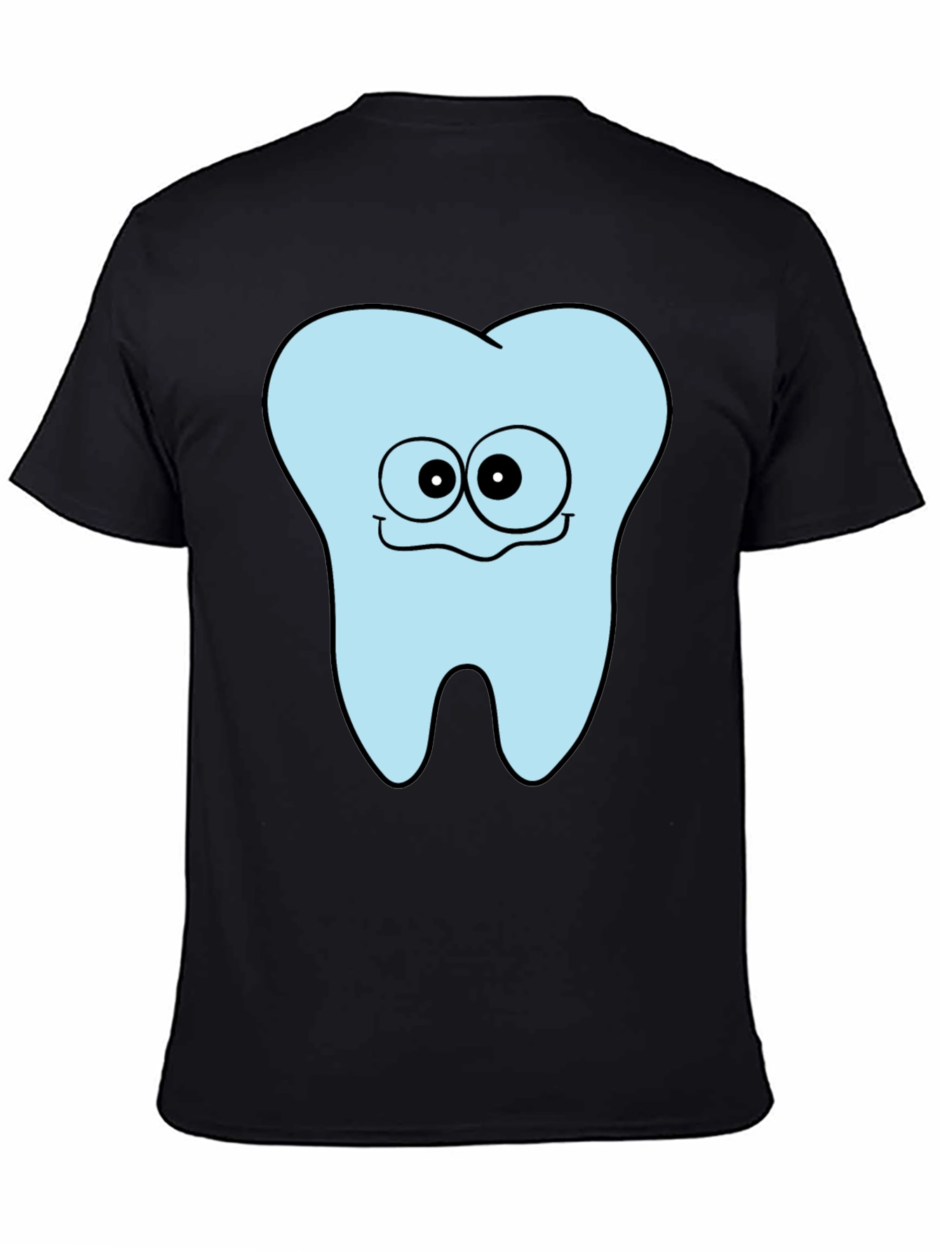 Cartoon Tooth Graphic Tee - Dentist Humor Shirt
