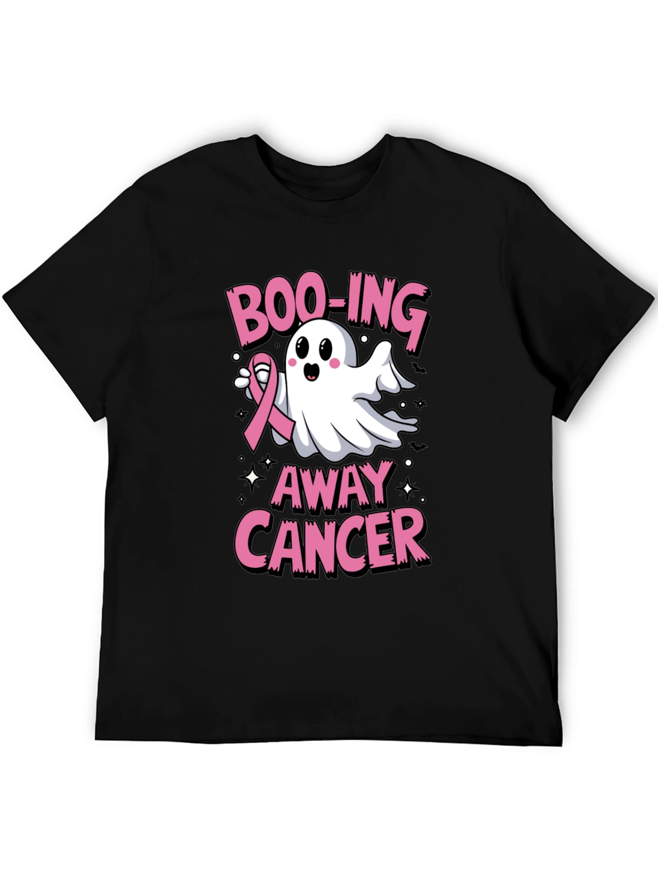 Boo-ing Away Cancer Ghost T-Shirt