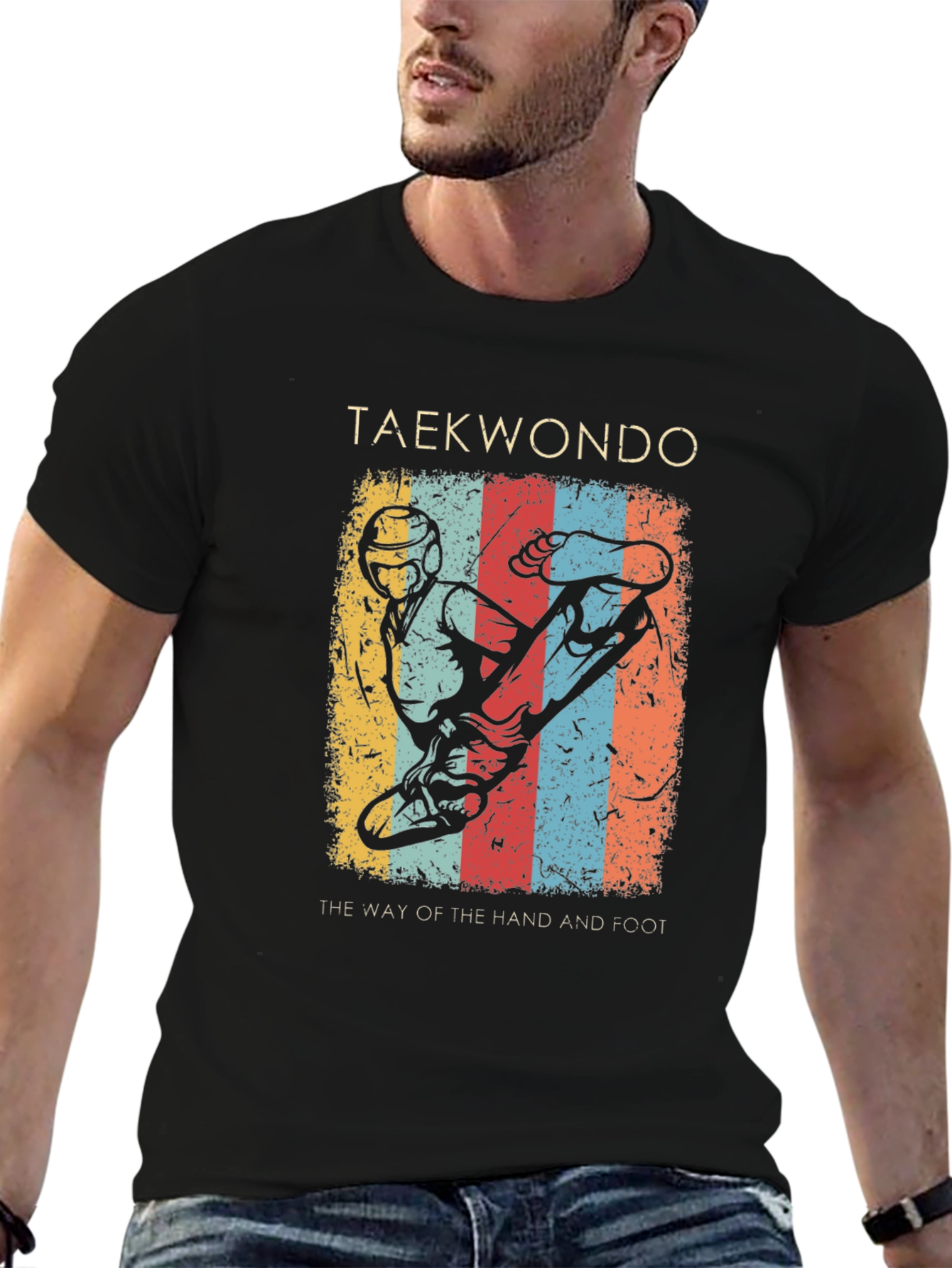 Taekwondo Martial Arts Graphic Tee
