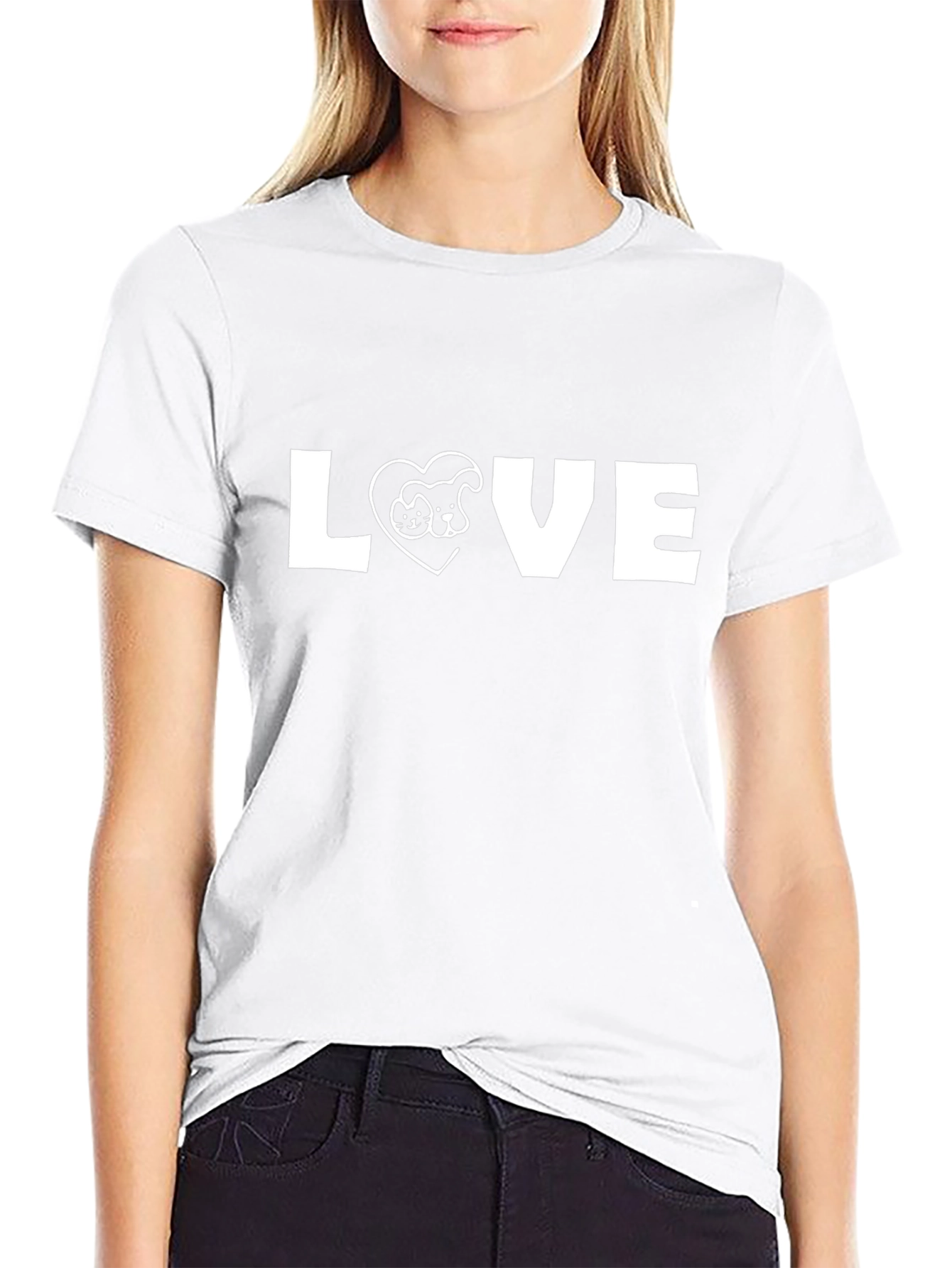 Love Dog and Cat T-Shirt