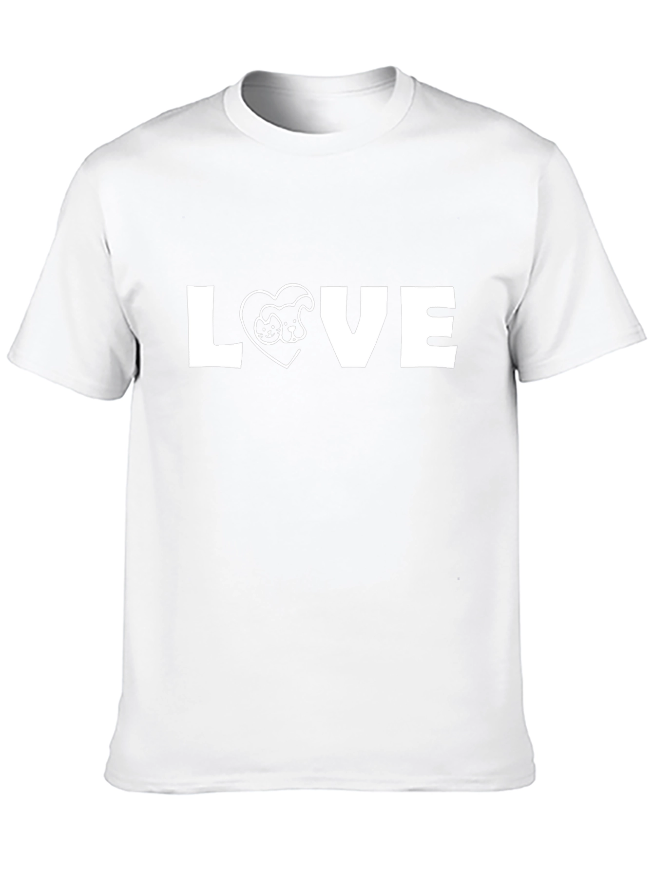 Love Dog and Cat T-Shirt