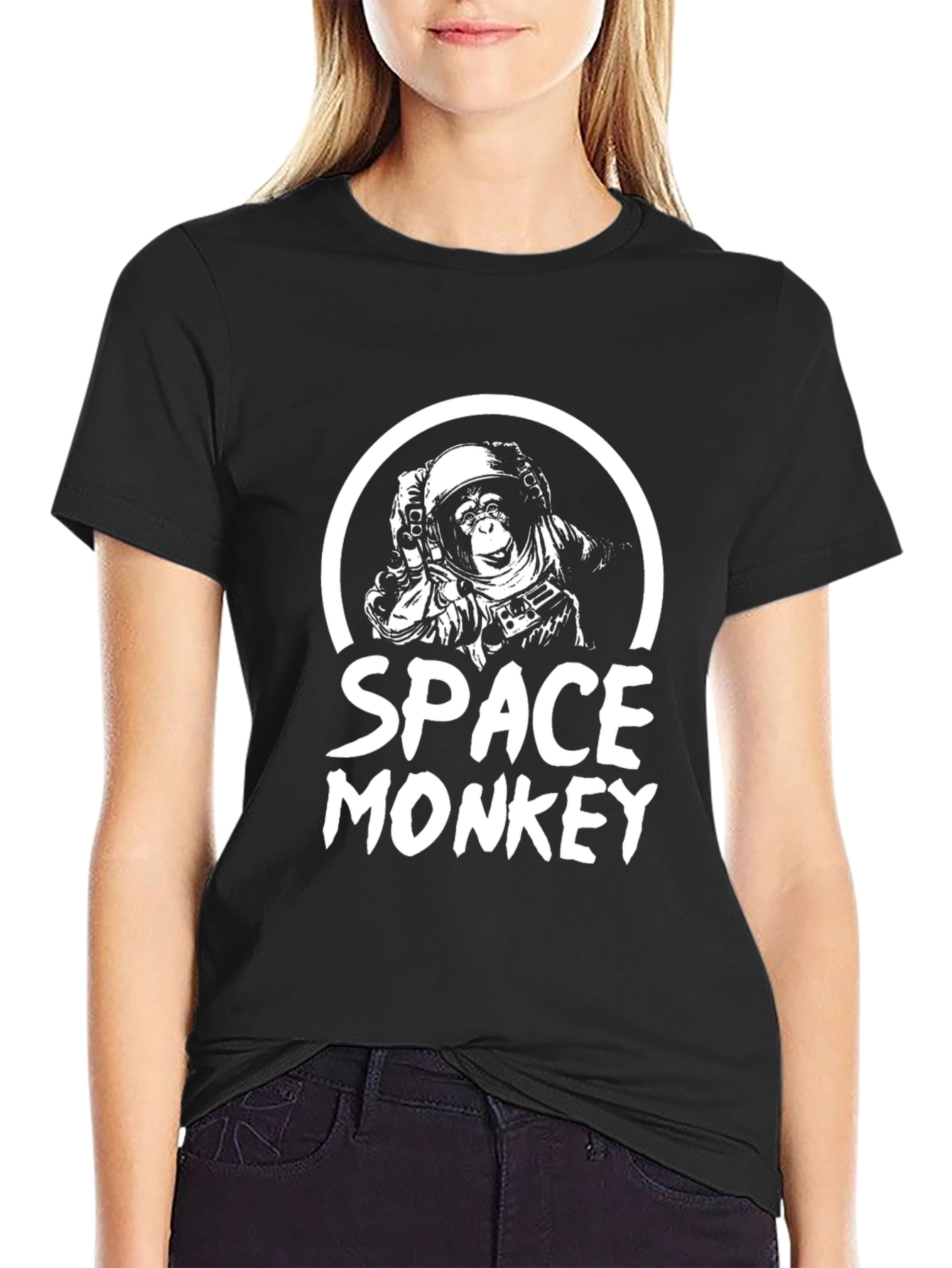 Space Monkey Graphic T-Shirt - Cool & Trendy Design