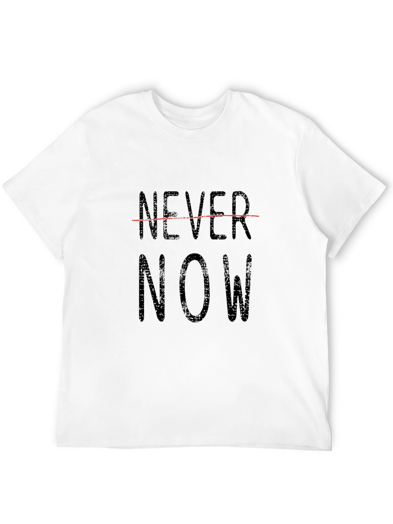 Never Now Graphic T-Shirt - Black