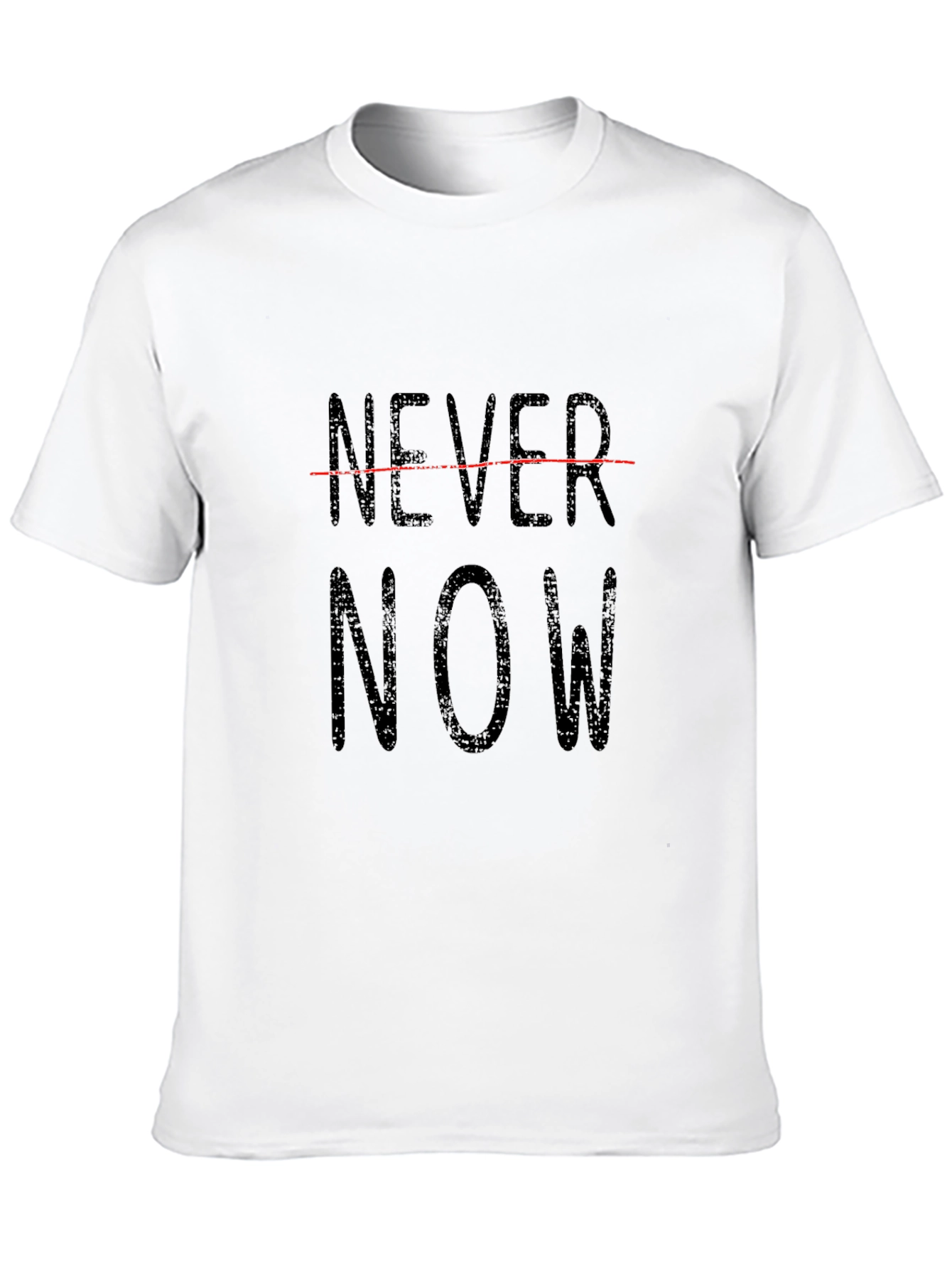 Never Now Graphic T-Shirt - Black