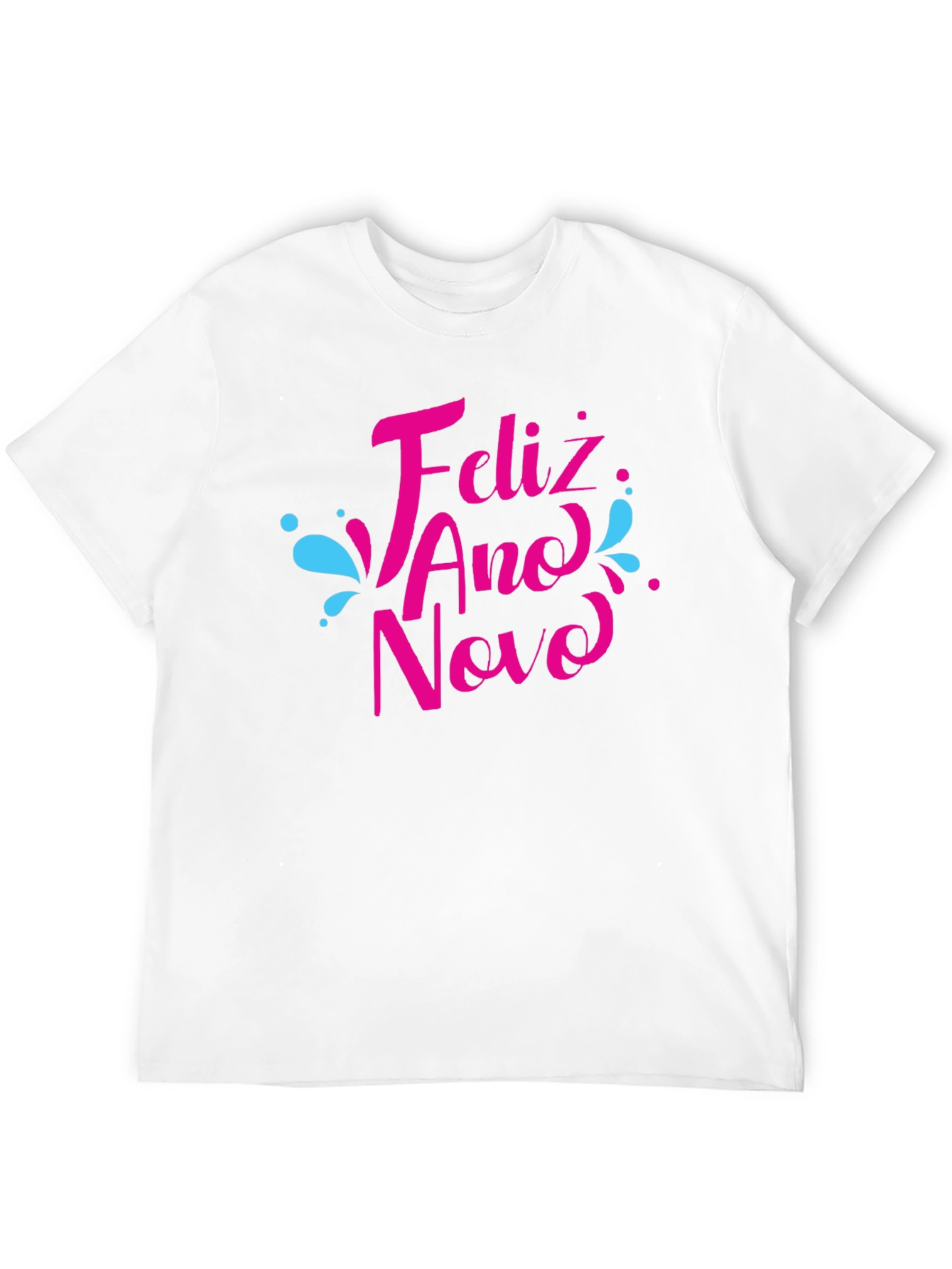 Feliz Ano Novo Black T-Shirt