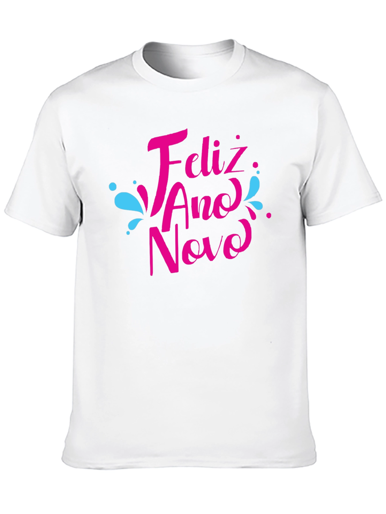 Feliz Ano Novo Black T-Shirt