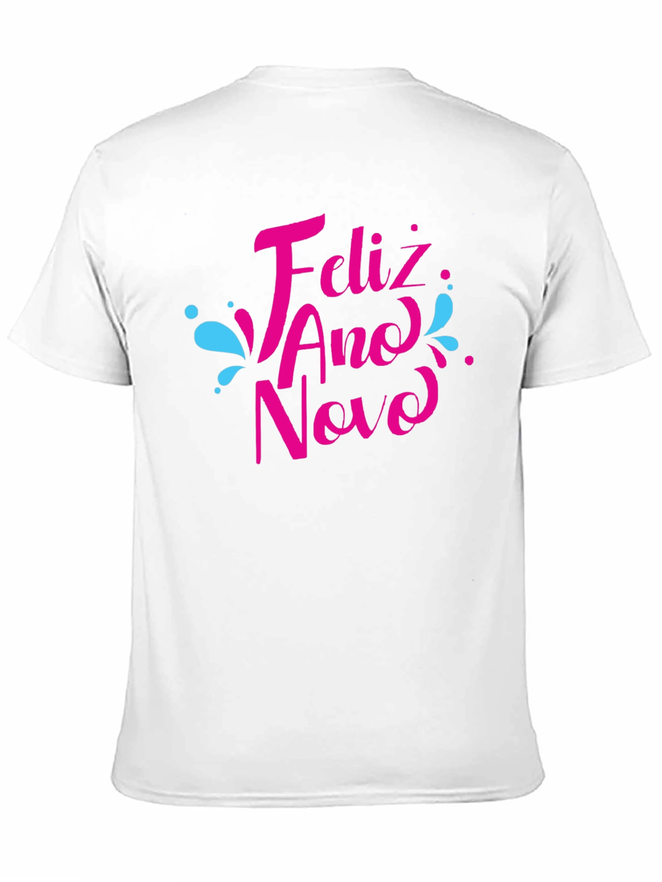 Feliz Ano Novo Black T-Shirt