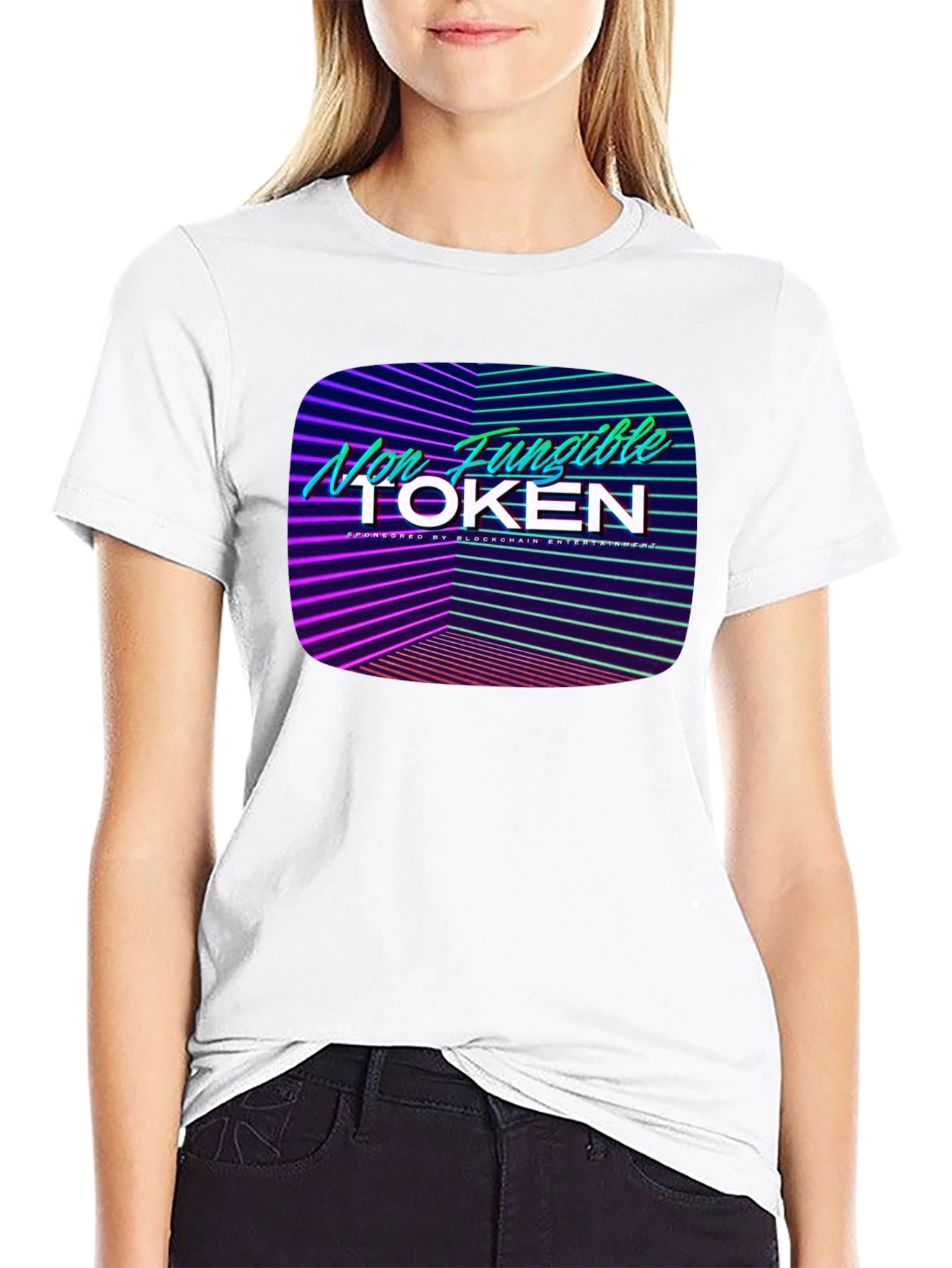 Non-Fungible Token Graphic Tee - Blockchain Inspired