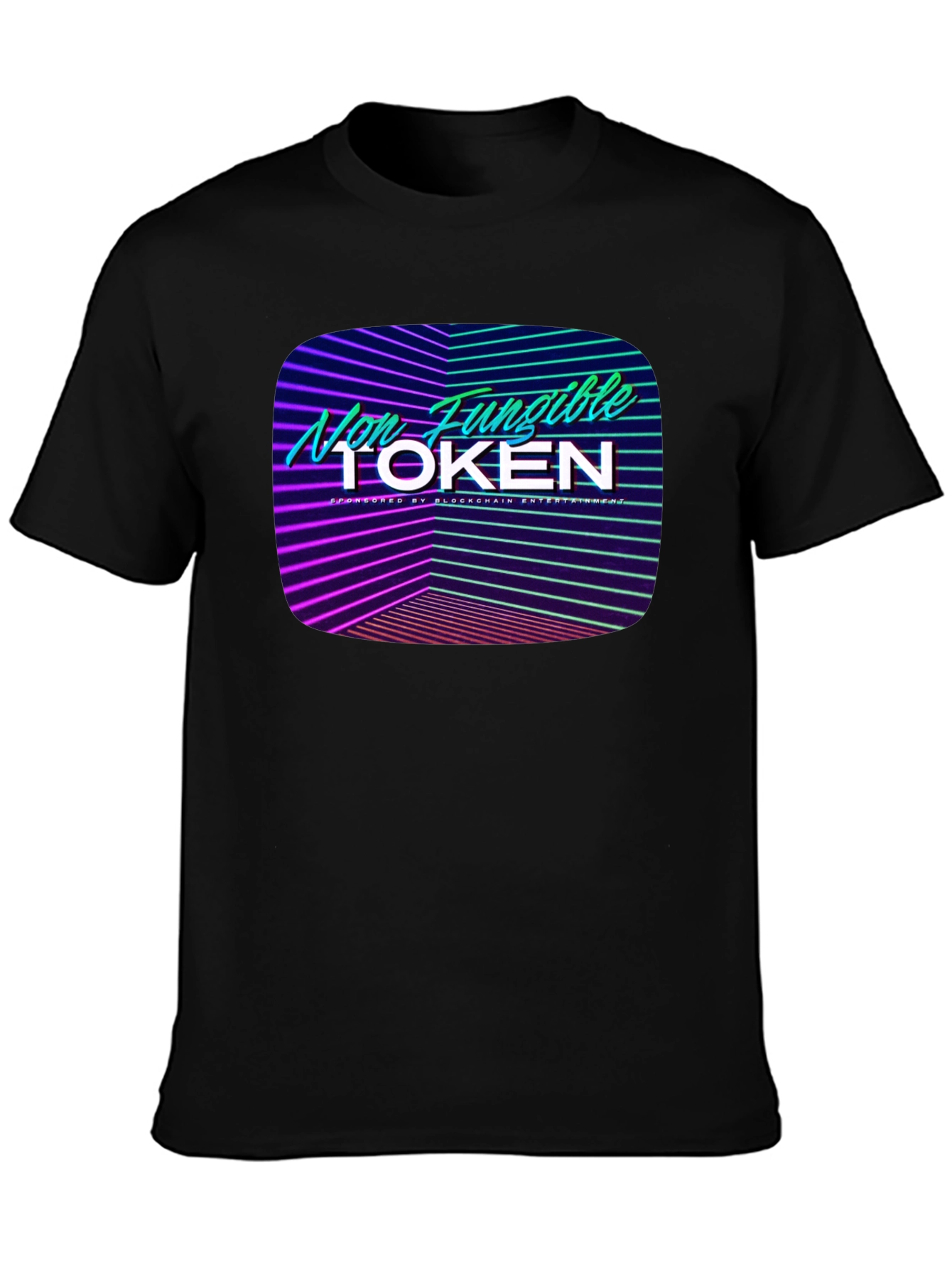 Non-Fungible Token Graphic Tee - Blockchain Inspired