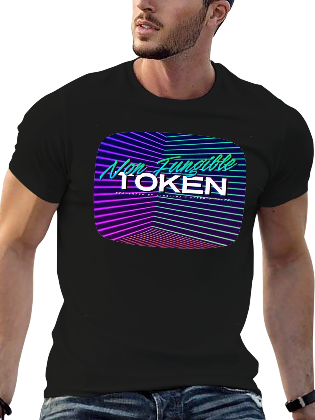 Non-Fungible Token Graphic Tee - Blockchain Inspired