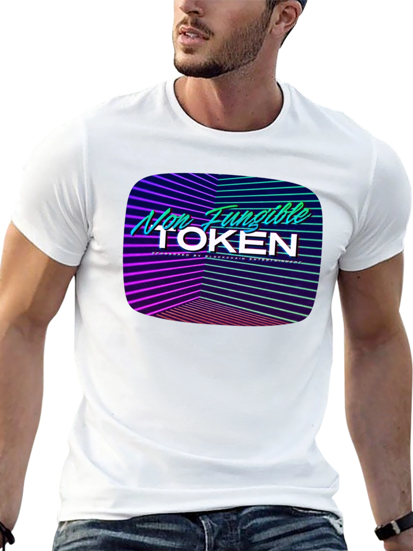 Non-Fungible Token Graphic Tee - Blockchain Inspired