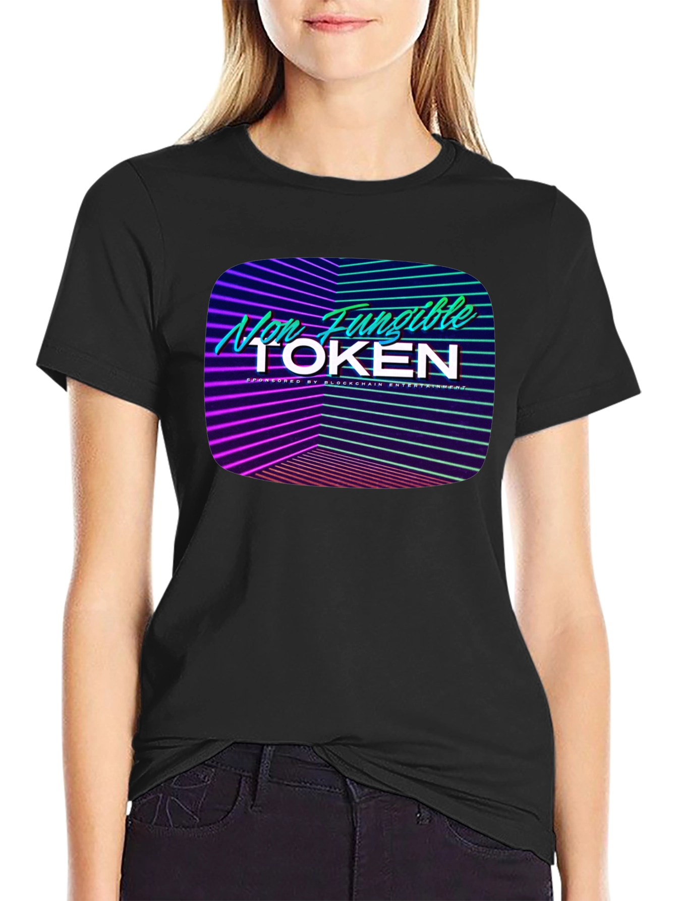 Non-Fungible Token Graphic Tee - Blockchain Inspired
