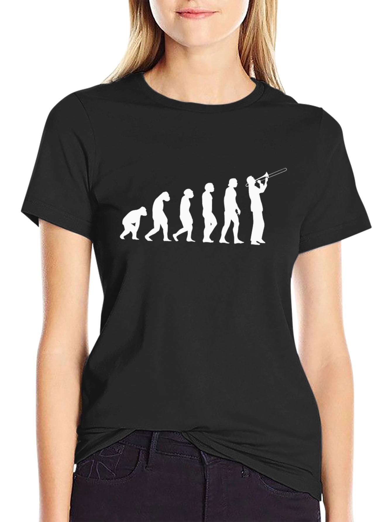 Trombone Evolution T-Shirt - Black