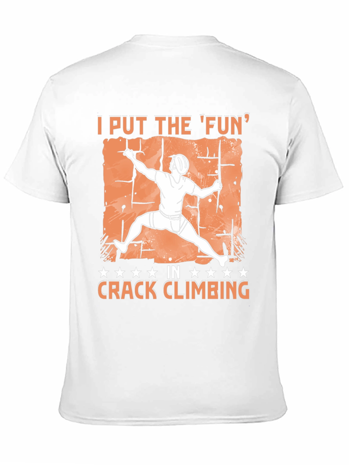 Crack Climbing Fun T-Shirt - Rock Climbing Tee
