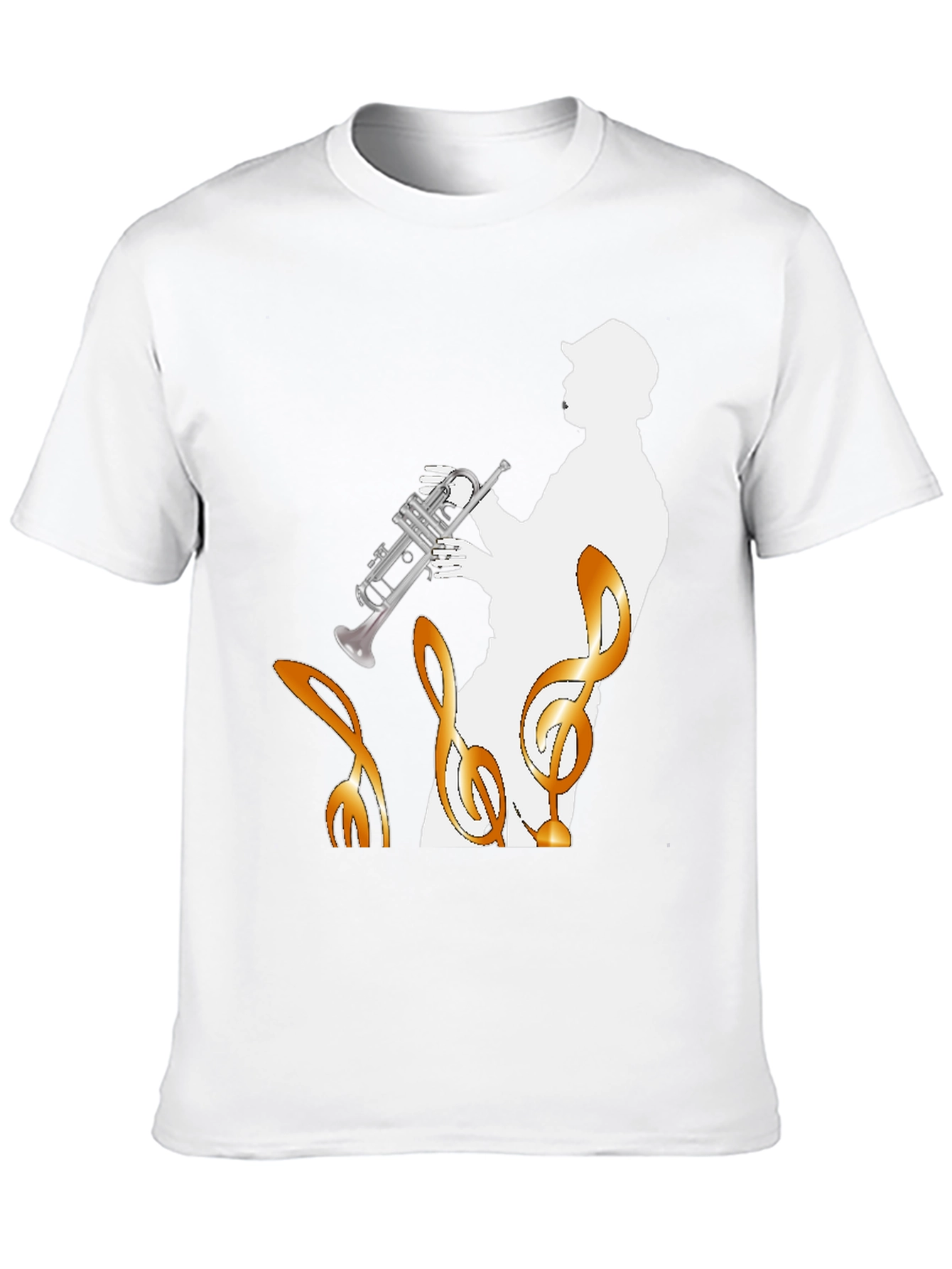 Jazz Trumpet Player Graphic T-Shirt