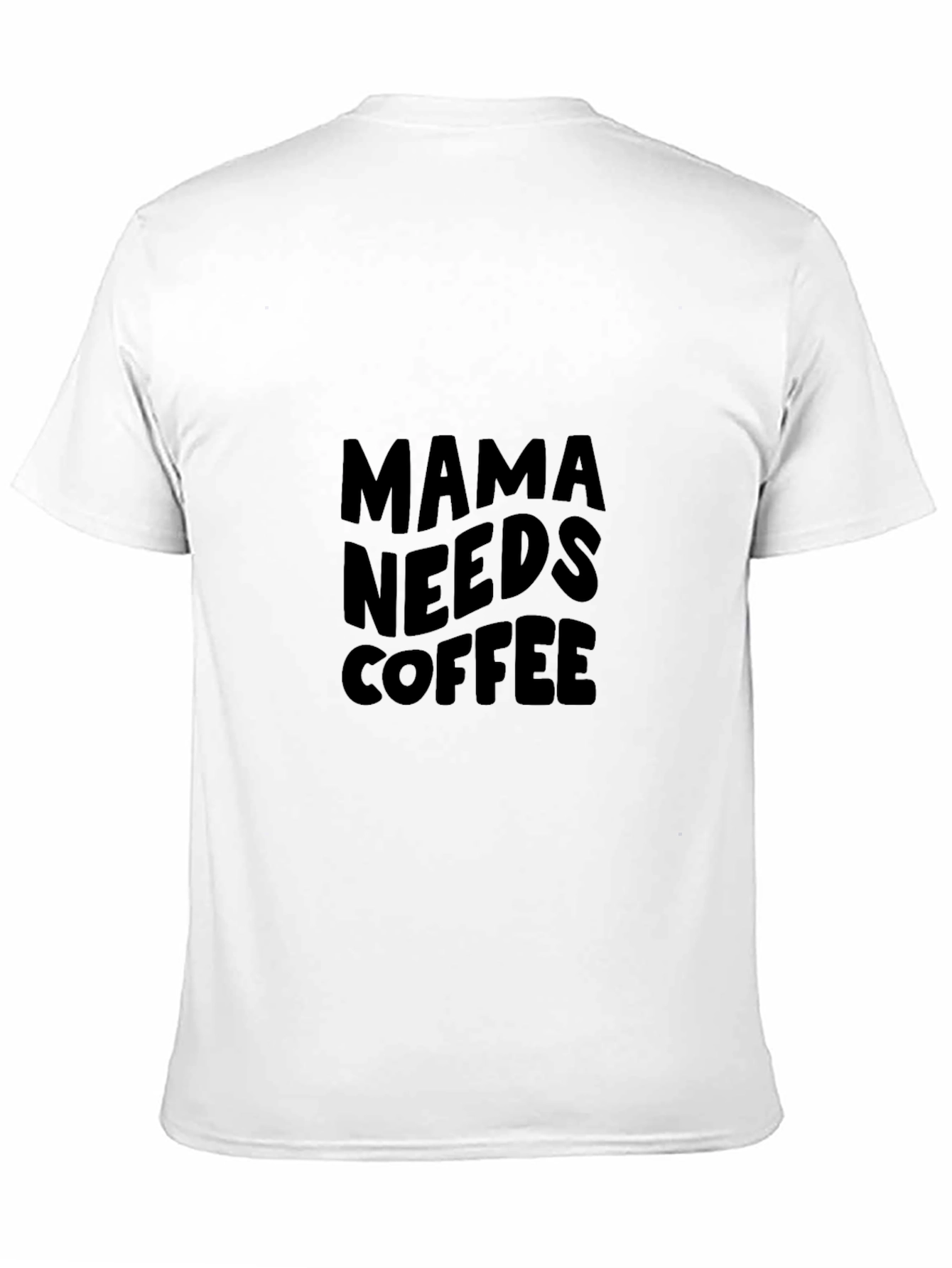 Mama Needs Coffee Graphic Tee - Black