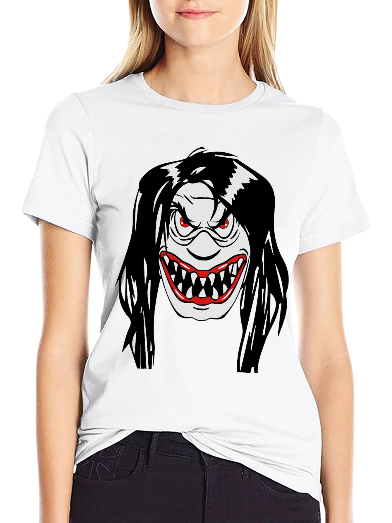 Monster Graphic Black T-Shirt