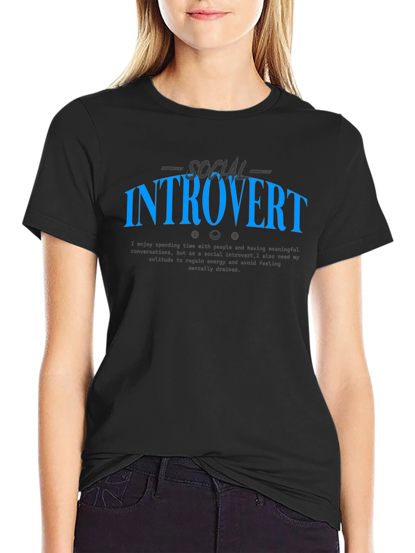 Social Introvert Graphic Tee
