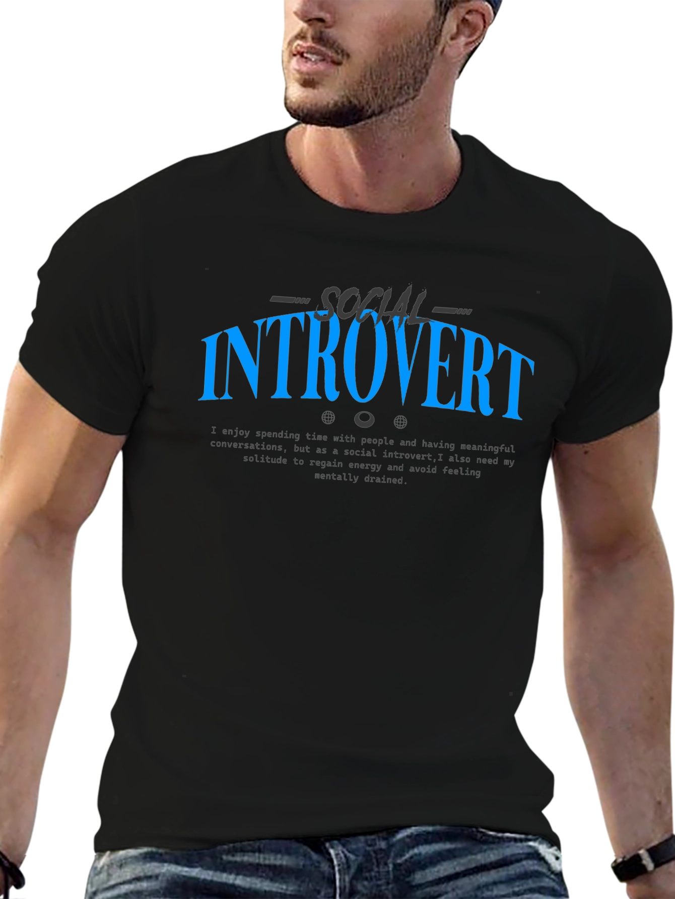 Social Introvert Graphic Tee