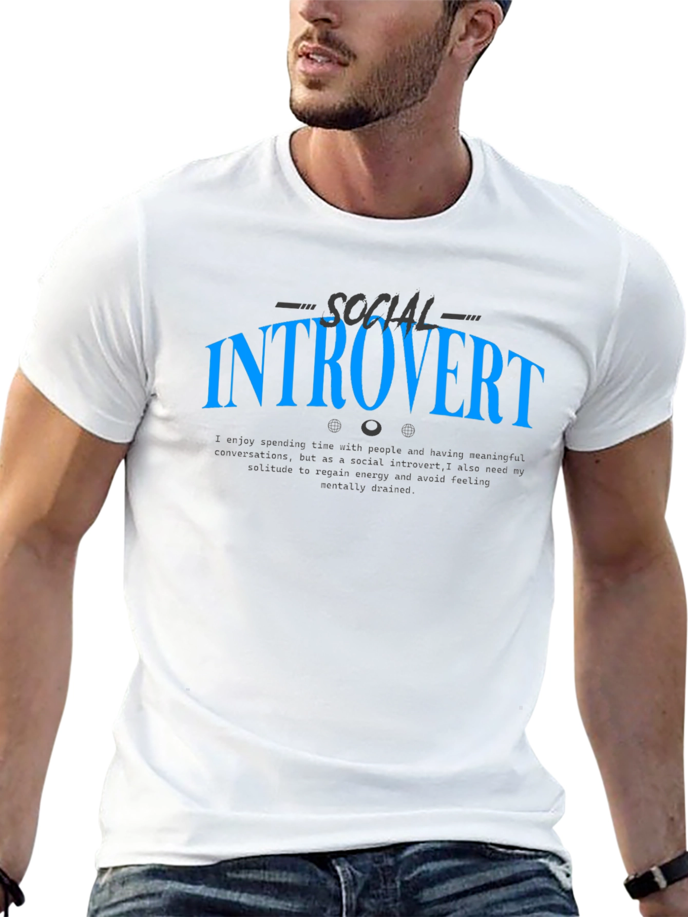 Social Introvert Graphic Tee