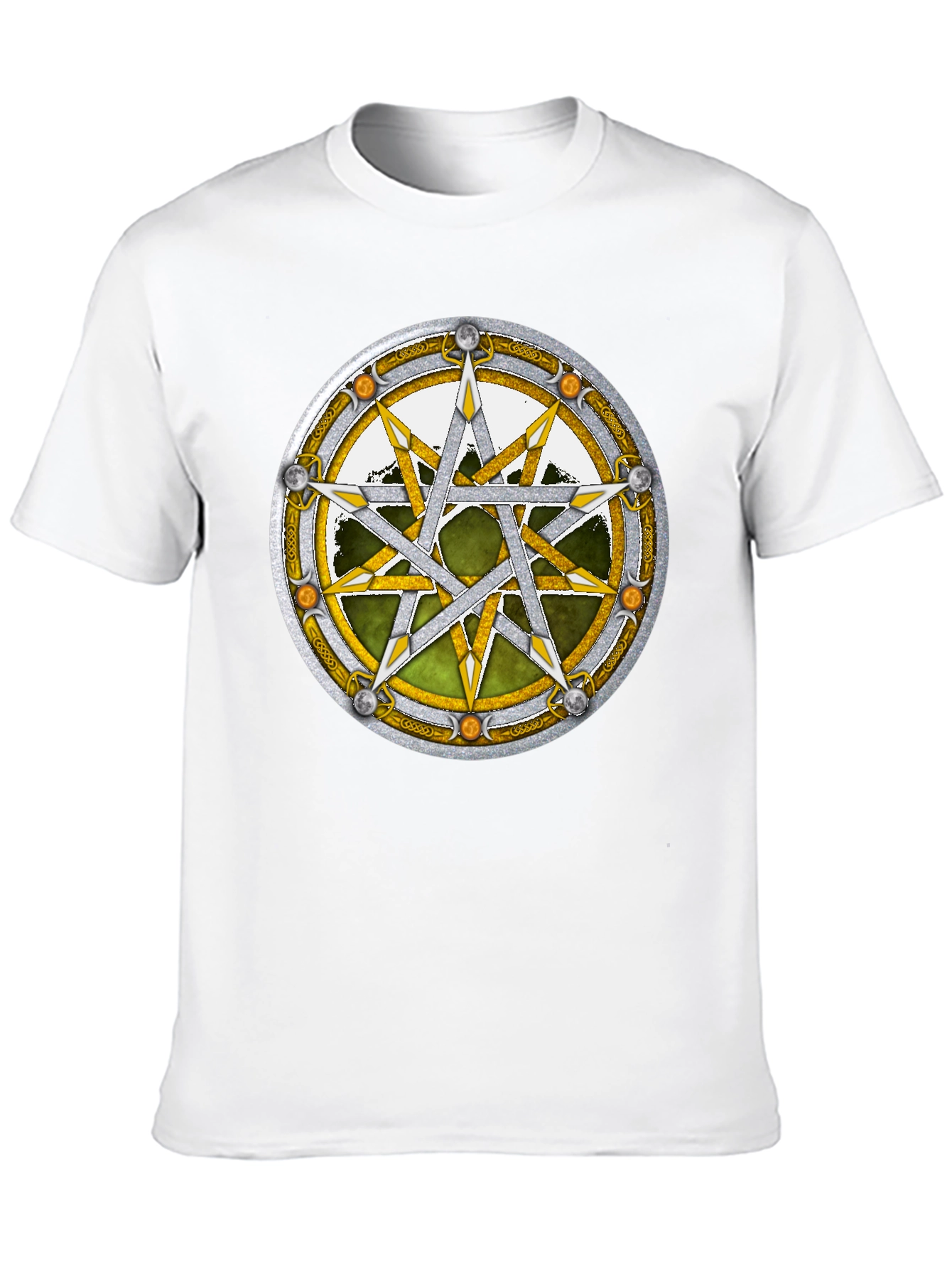 Occult Star Symbol Black T-Shirt