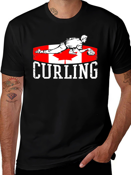 Canadian Curling T-Shirt