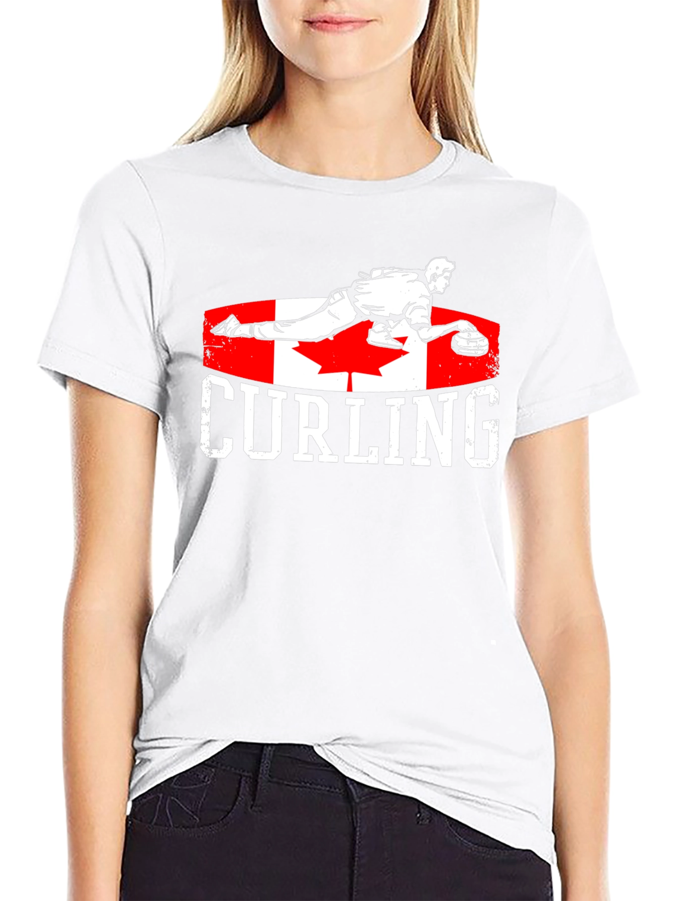 Canadian Curling T-Shirt